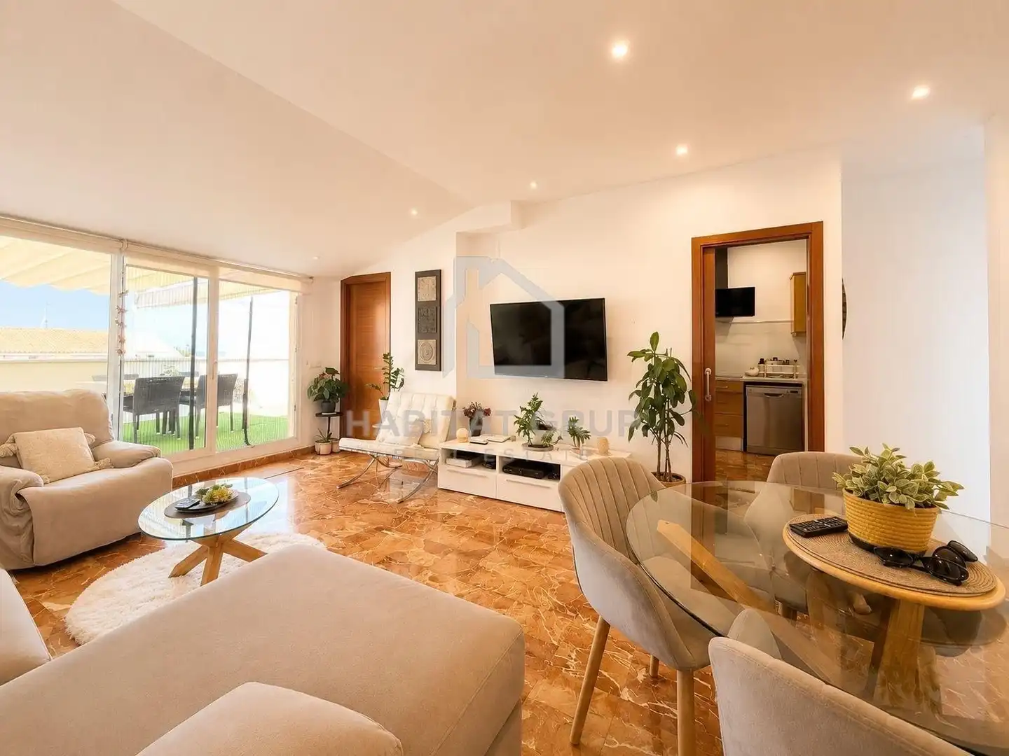 Sala d'estar de Àtic en venda en Ciutadella de Menorca amb Aire condicionat, Calefacció i Terrassa