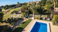 Vista exterior de Casa o xalet en venda en Mutxamel amb Aire condicionat, Calefacció i Jardí privat