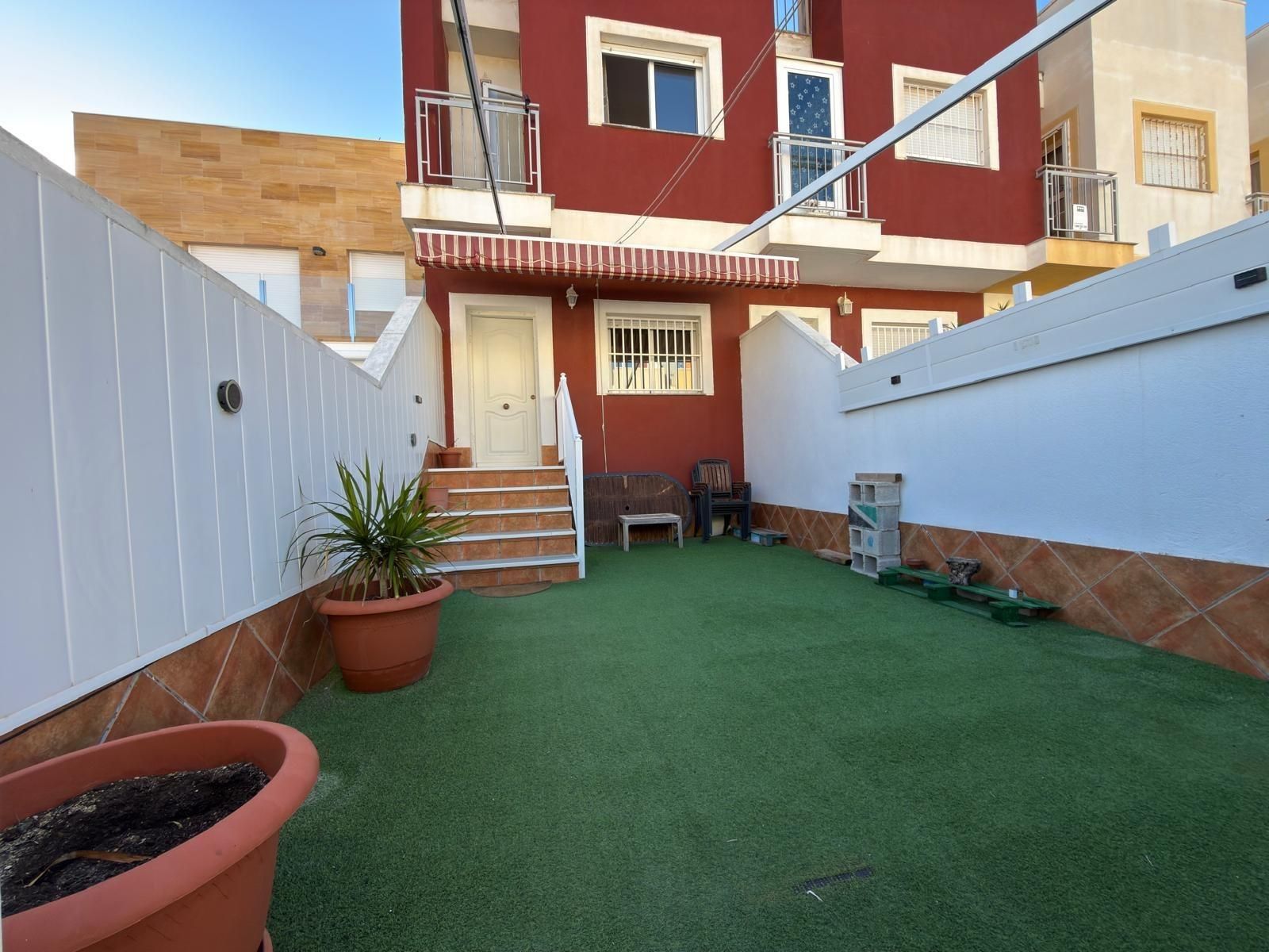 Garden of Single-family semi-detached for sale in San Pedro del Pinatar  with Air Conditioner, Private garden and Terrace
