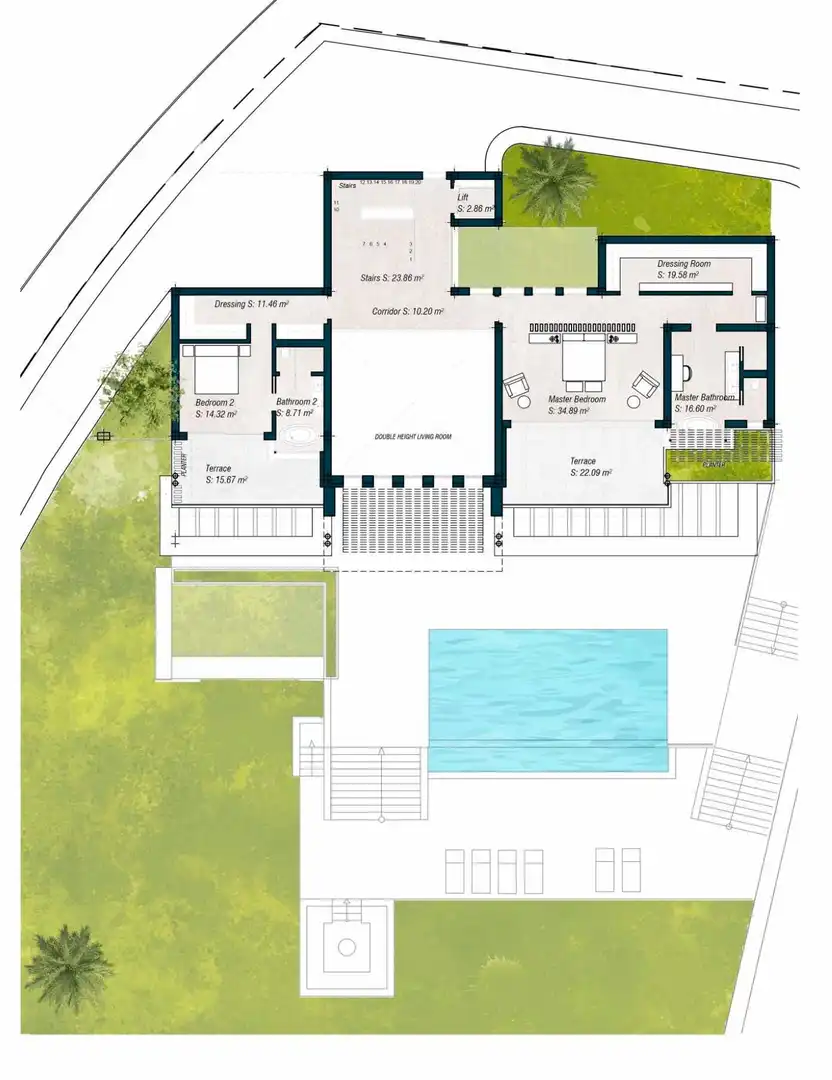 Villa mit Pool zum Verkauf in Selwo, imagen 70
