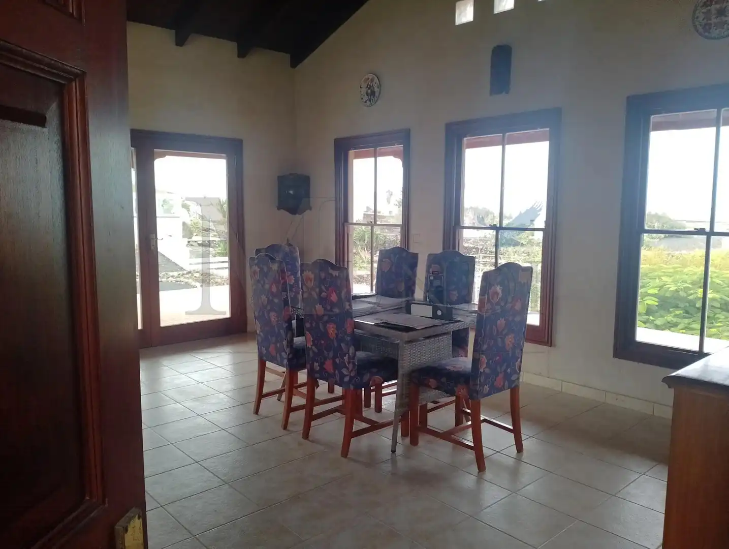 Dining room of Houses for sale in La Oliva  with Terrace and Furnished