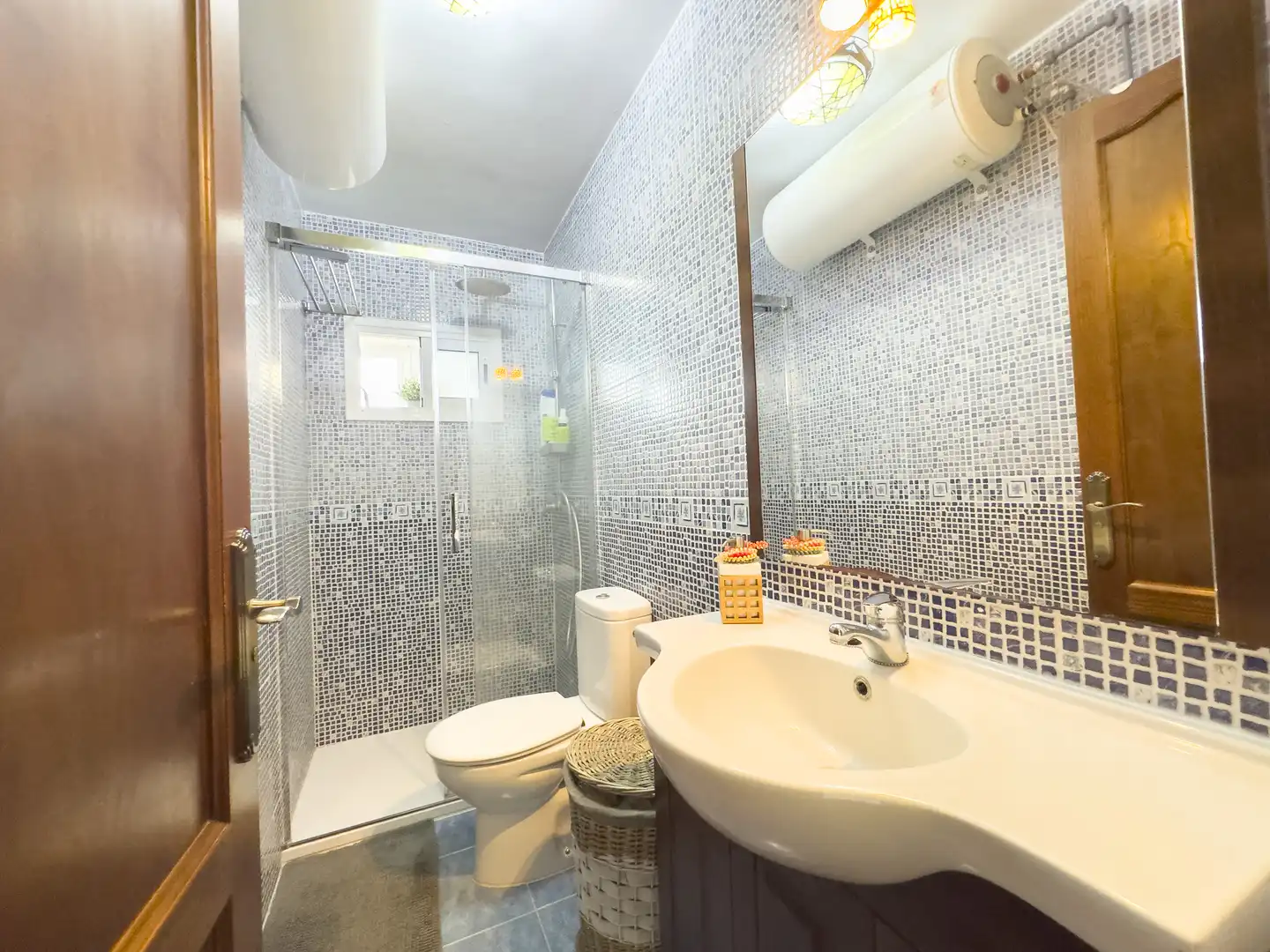 Badezimmer von Dachboden zum Verkauf in La Orotava mit Abstellraum und Möbliert