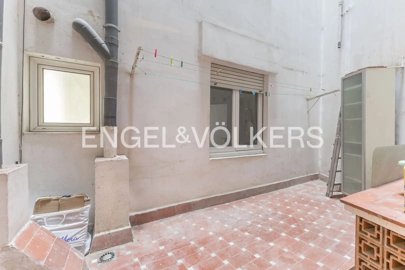 Balcony of Flat for rent in Barcelona  with Air Conditioner, Heating and Parquet flooring