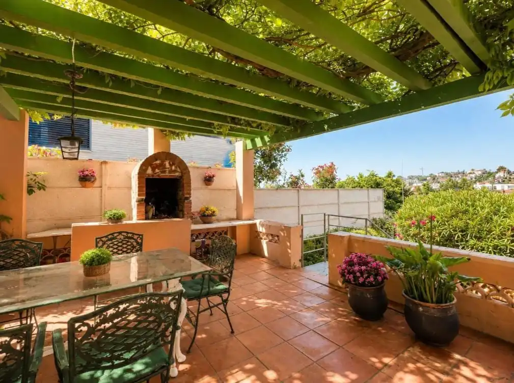 Terrassa de Casa o xalet en venda en Alella