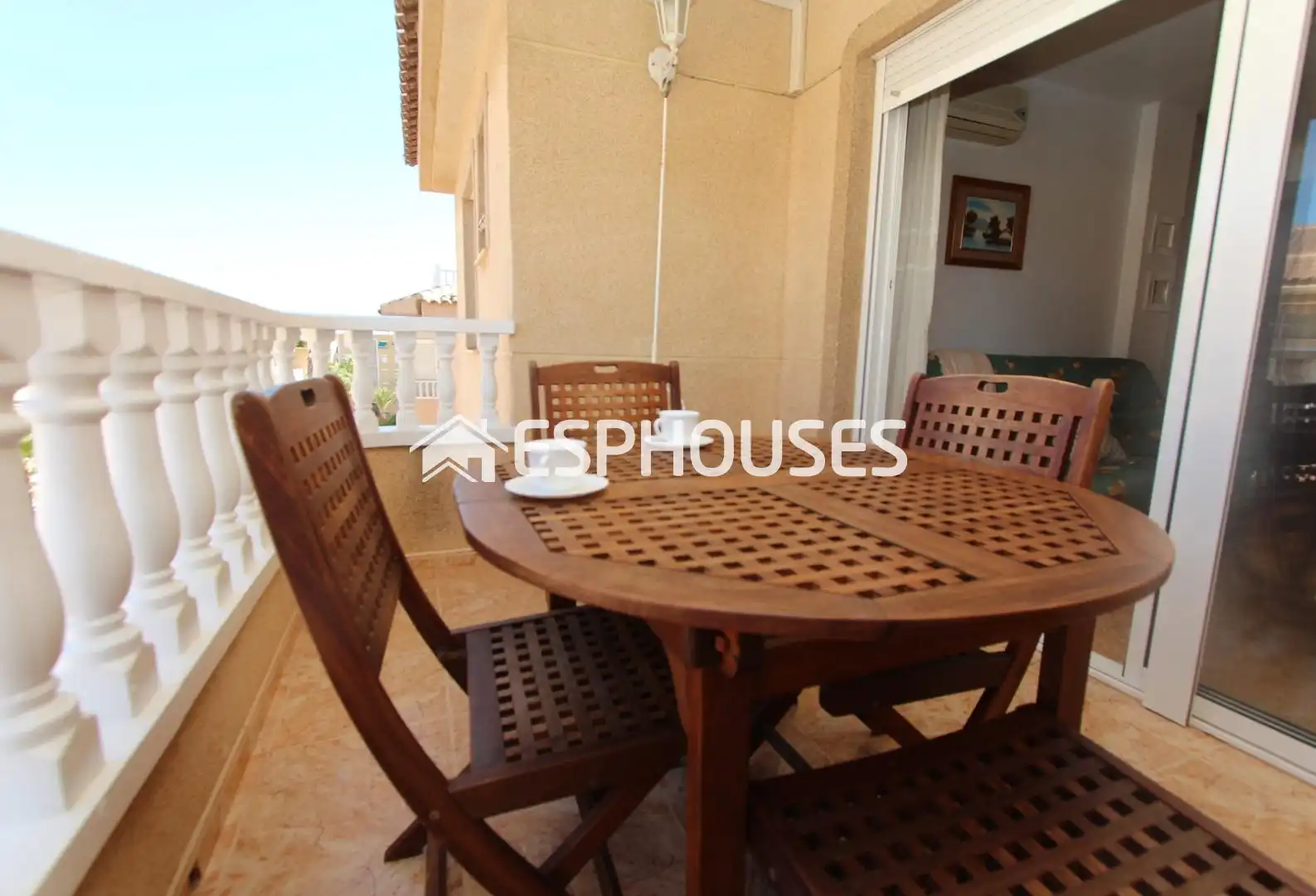 Terraza de Apartamento en venta en Guardamar del Segura con Terraza, Amueblado y Balcón