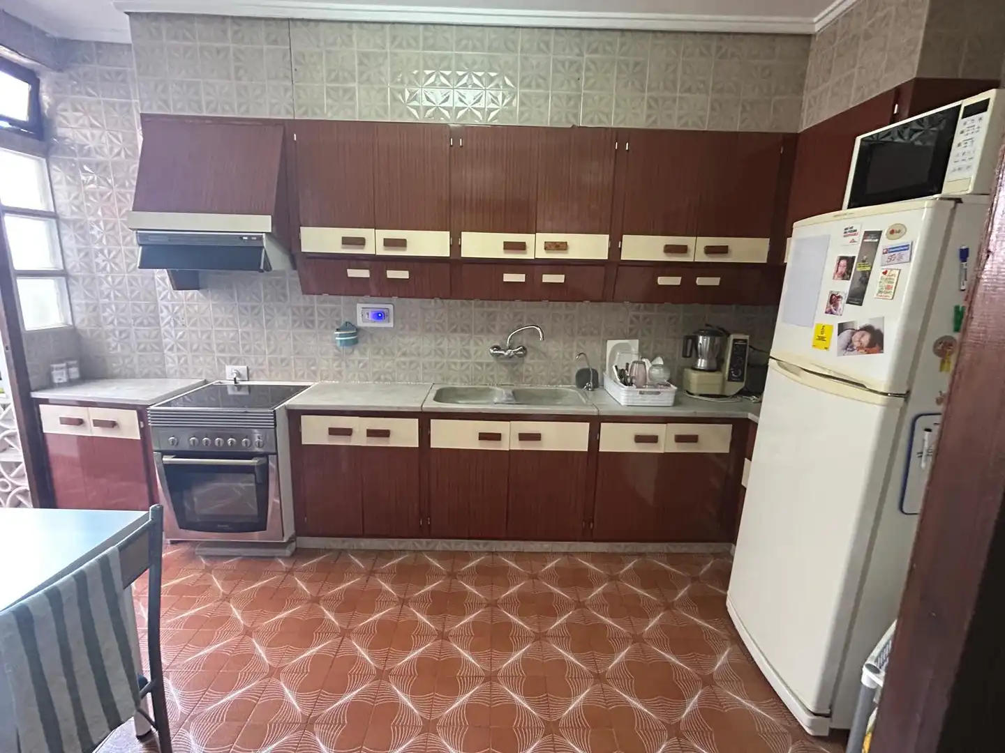 Cuina de Casa o xalet en venda en Sueca amb Aire condicionat, Terrassa i Moblat