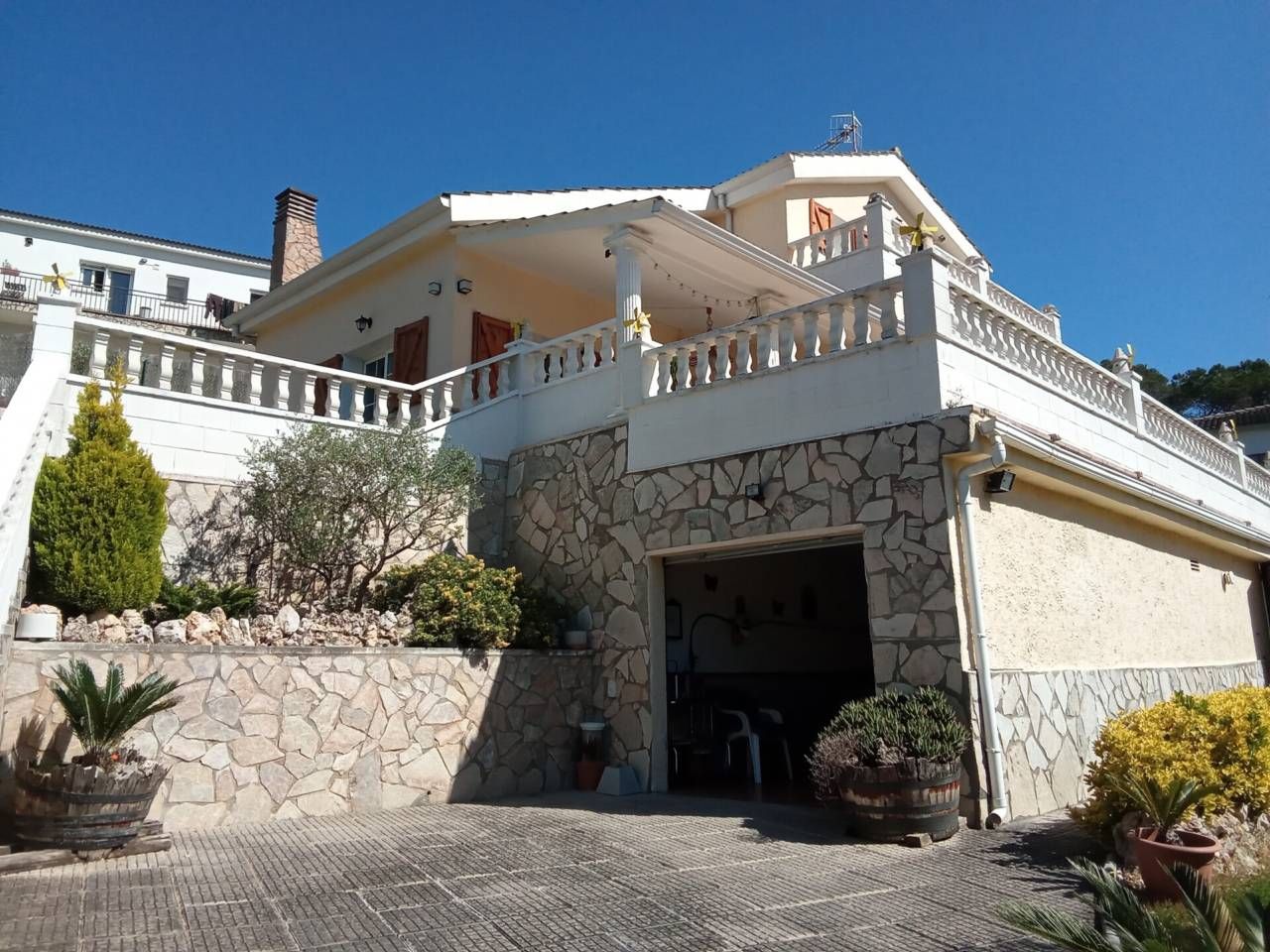 Exterior view of House or chalet for sale in Maçanet de la Selva  with Heating, Private garden and Terrace