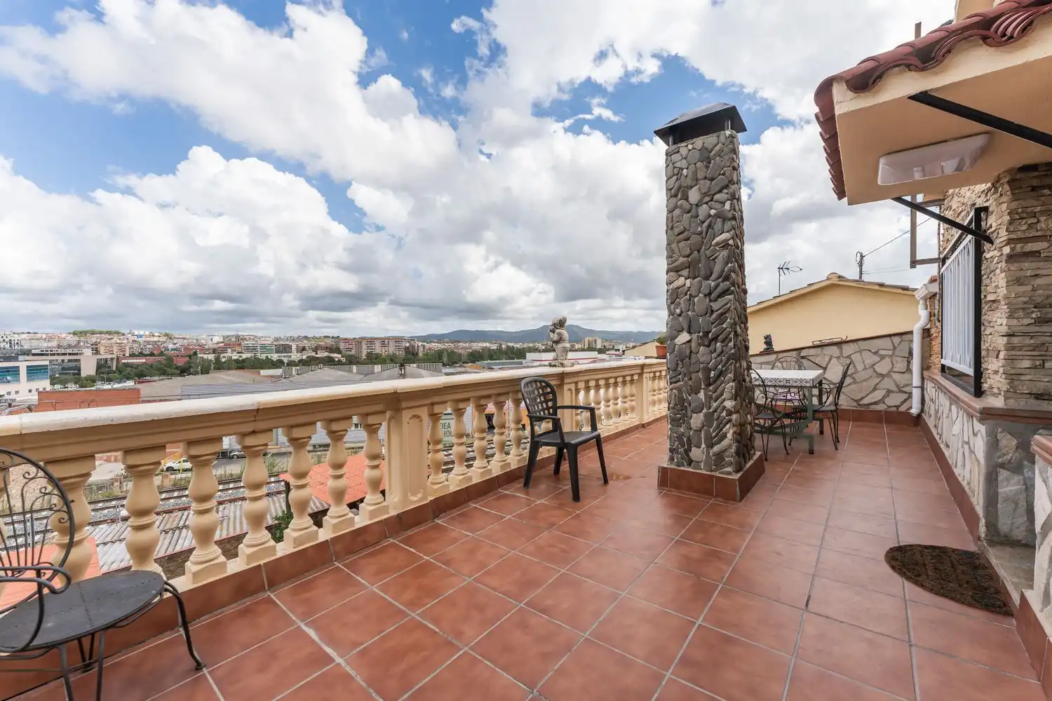 Terraza de Casa o chalet en venta en Granollers con Jardín privado, Terraza y Trastero
