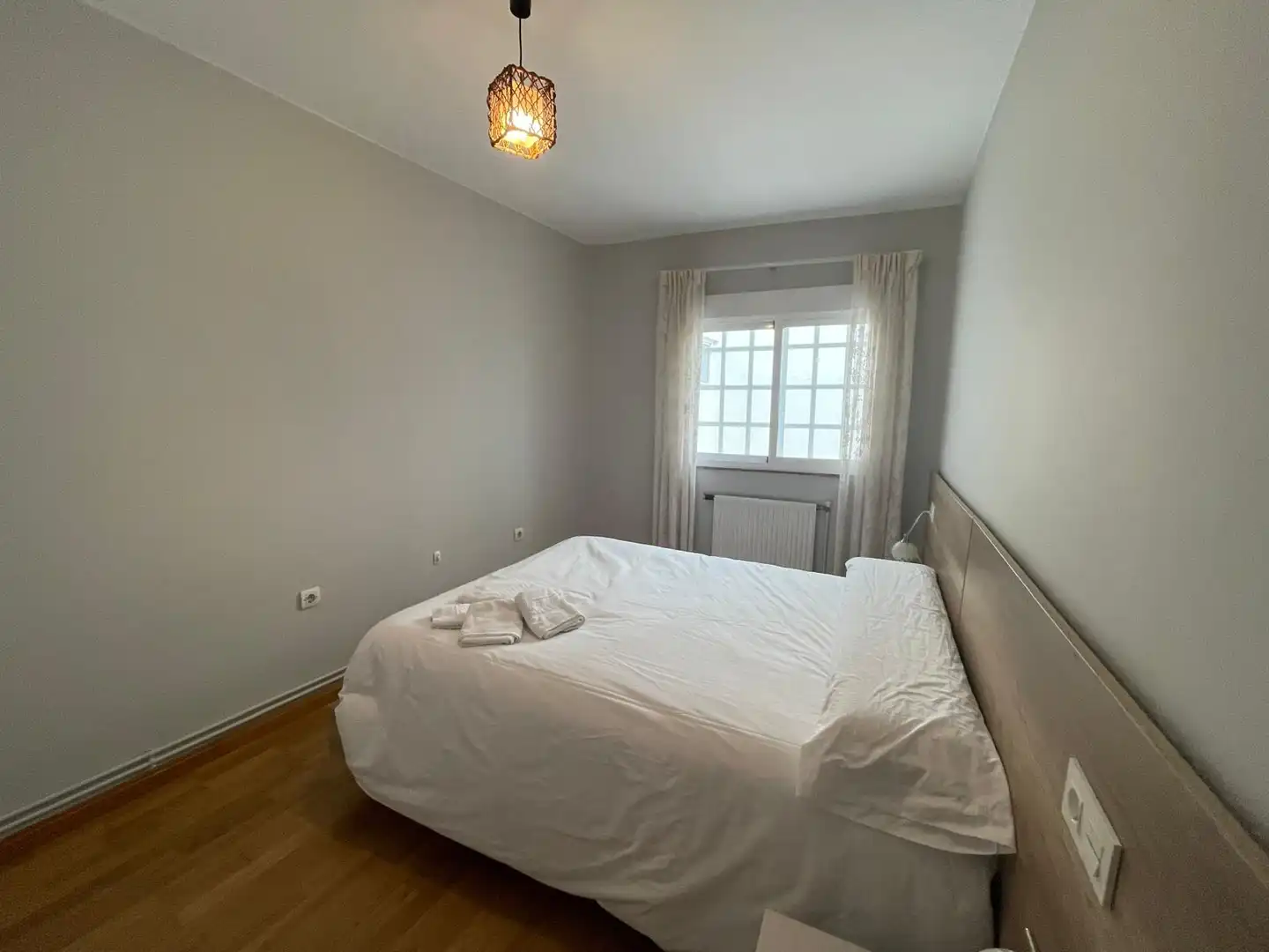 Bedroom of Flat for rent in Lugo  with Heating, Furnished and Oven