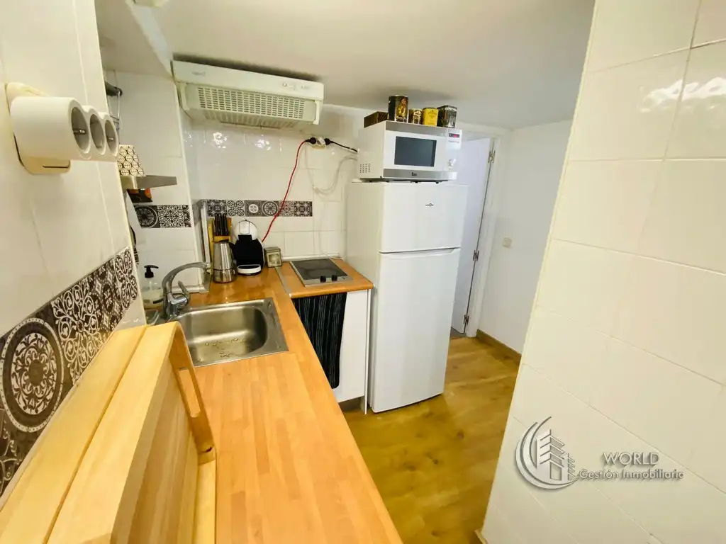 Kitchen of Duplexes for rent in Madrid  with Air Conditioner, Heating and Furnished