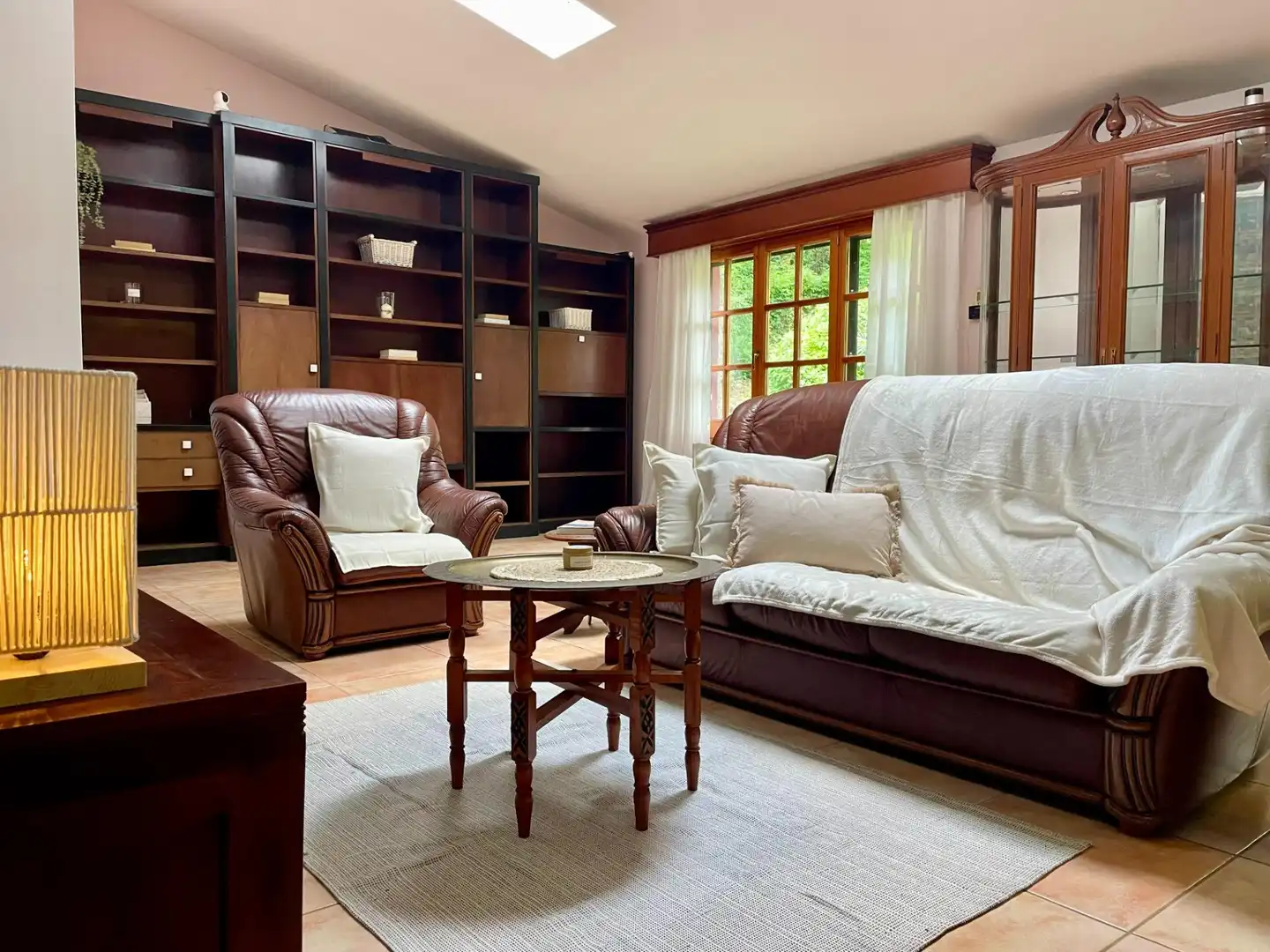 Living room of Houses for sale in Sant Celoni  with Air Conditioner, Heating and Private garden