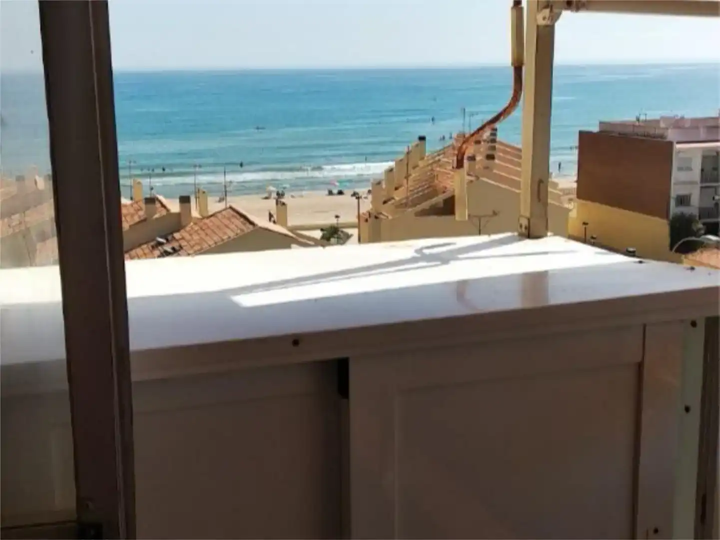 Terrasse von Wohnung zur Miete in  Valencia Capital mit Klimaanlage, Schwimmbad und Balkon