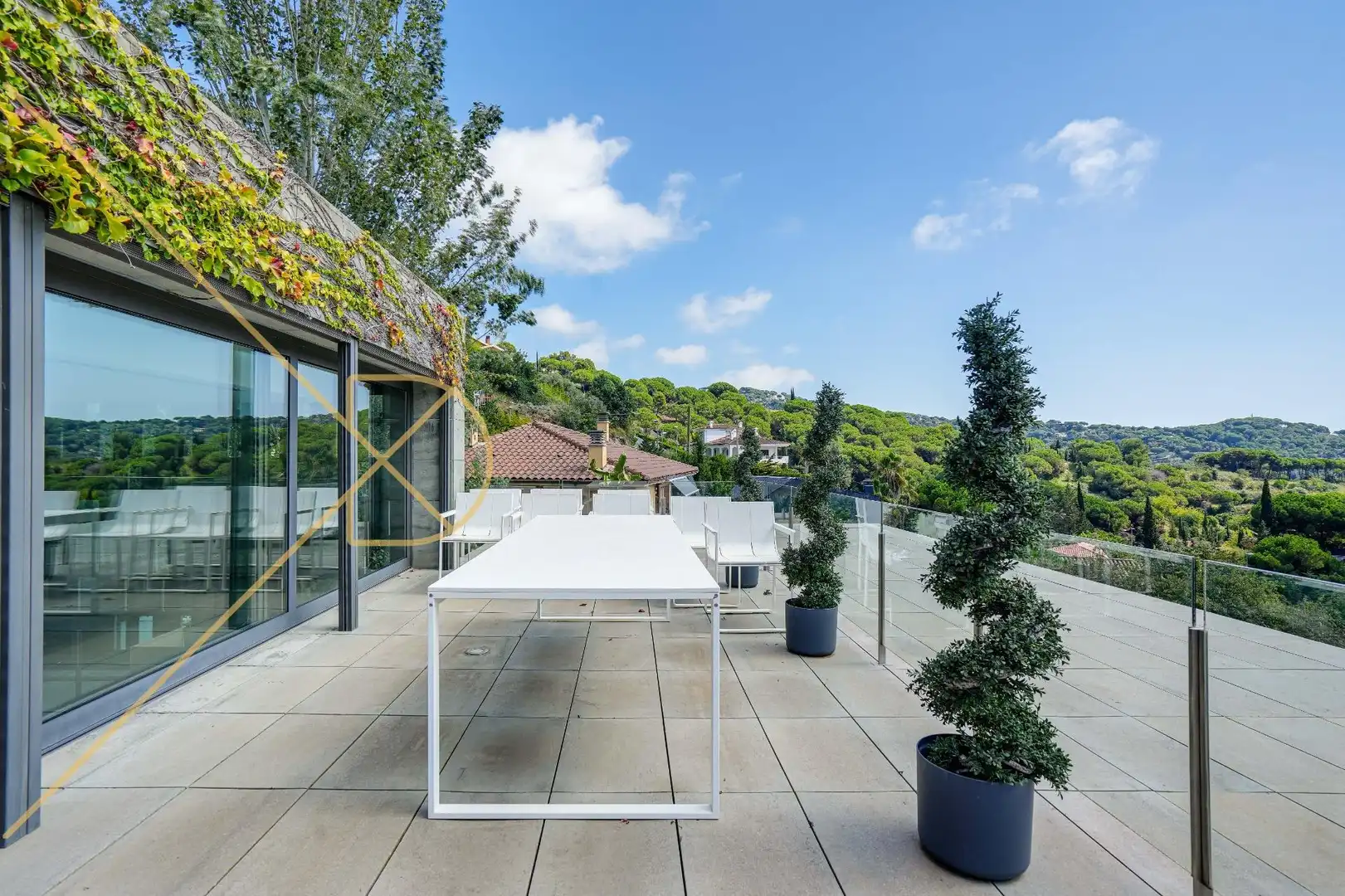 Terraza de Casa o chalet en venta en Alella con Calefacción, Jardín privado y Terraza