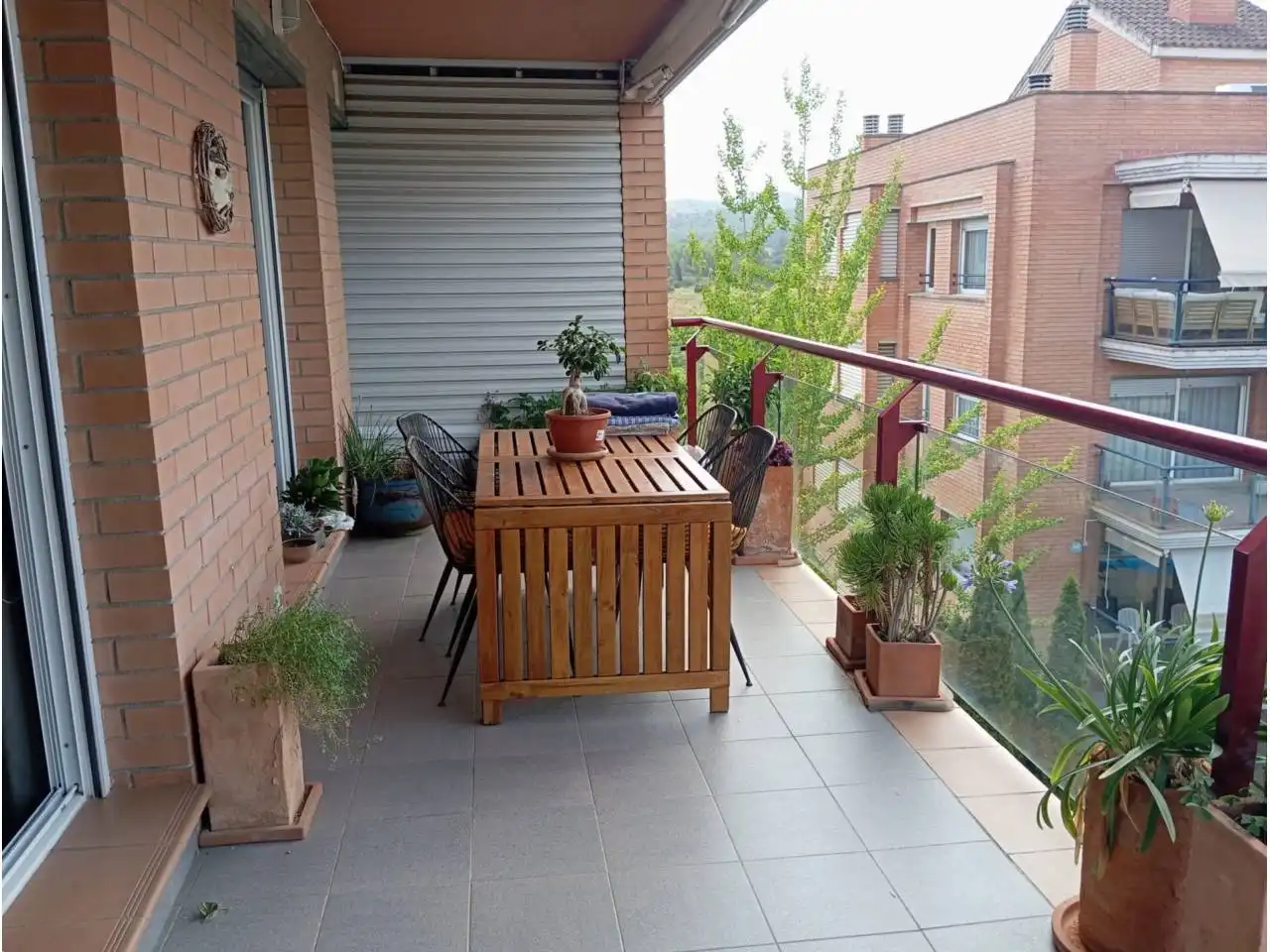 Terrasse von Wohnung zur Miete in Sant Cugat del Vallès mit Klimaanlage, Heizung und Parkett
