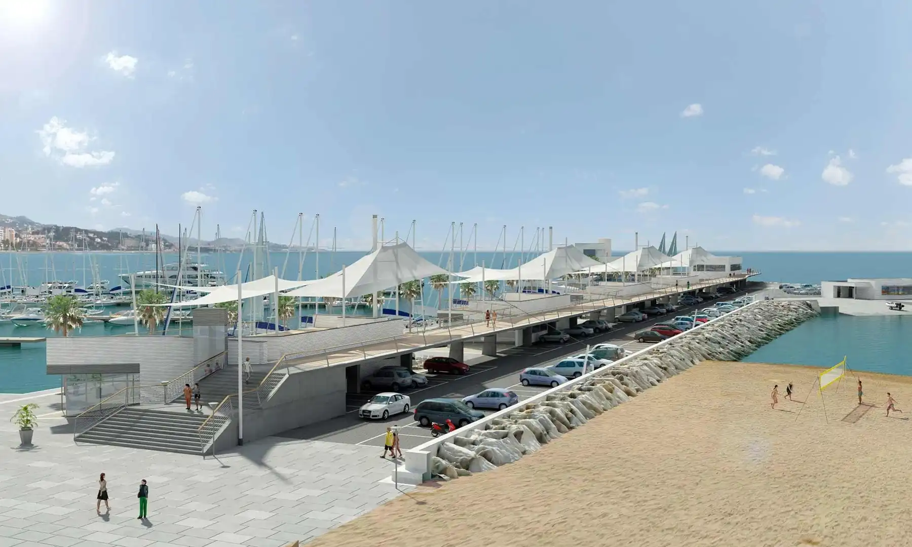 Parking de Piso en venta en Málaga con Aire acondicionado, Parquet y Piscina comunitaria