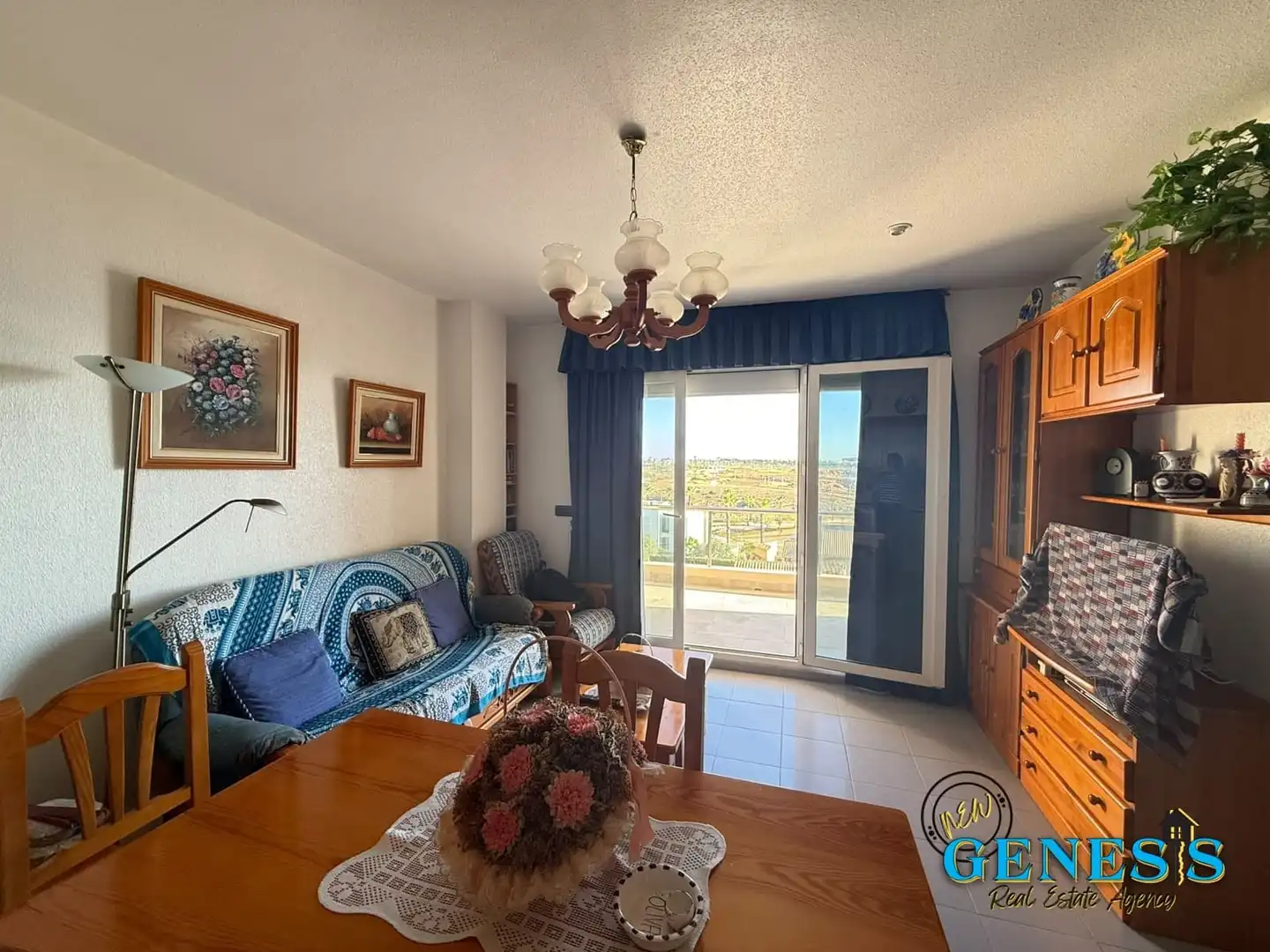 Sala de estar de Ático en venta en Orihuela con Aire acondicionado, Terraza y Amueblado
