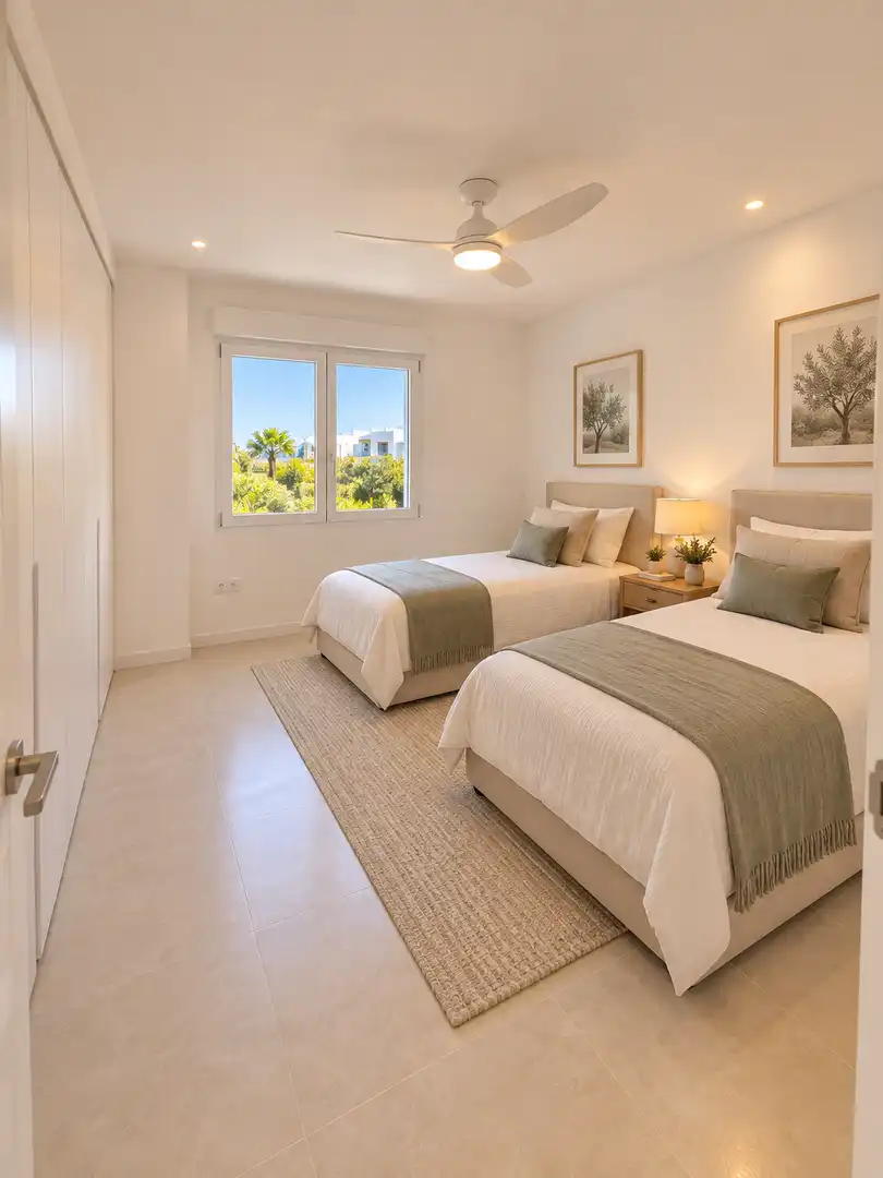 Bedroom of Detached homes for sale in Montserrat  with Air Conditioner, Terrace and Swimming Pool