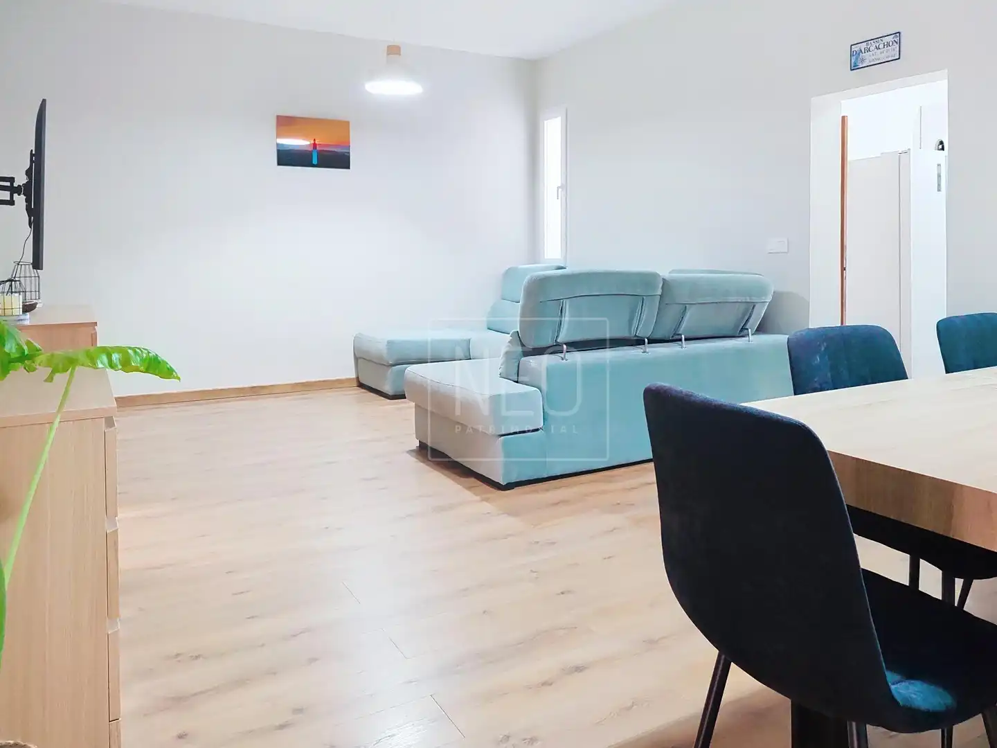 Living room of Ground floor for sale in Dénia  with Air Conditioner and Parquet flooring