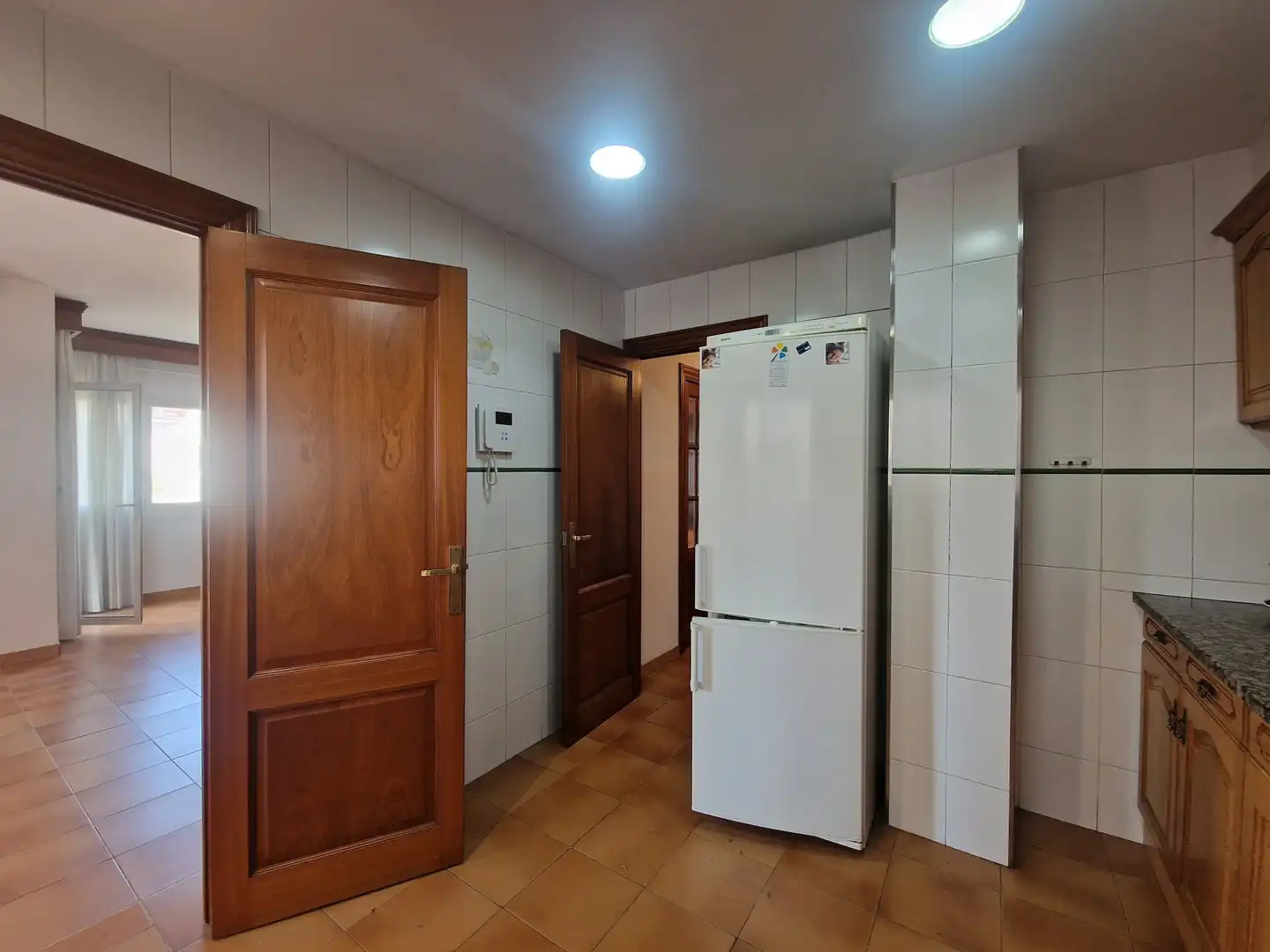 Kitchen of Flat for sale in Girona  with Heating, Storage room and Balcony