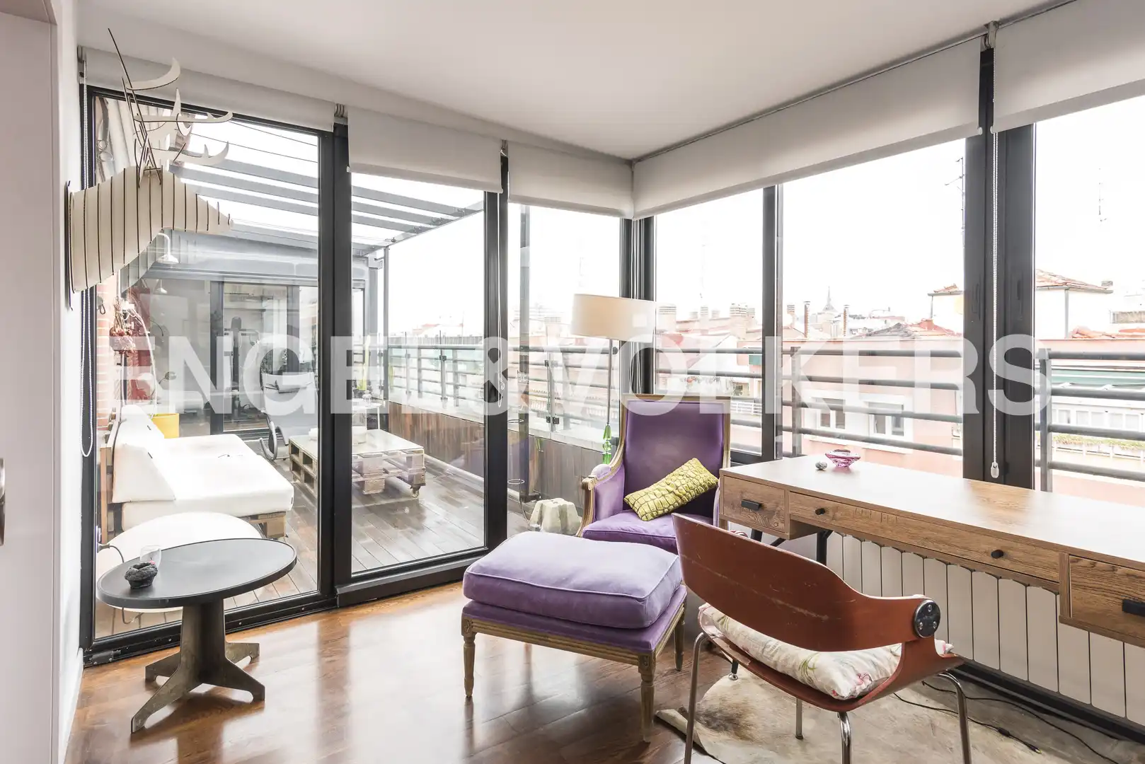 Terrassa de Àtic de lloguer en Madrid amb Aire condicionat, Calefacció i Terrassa