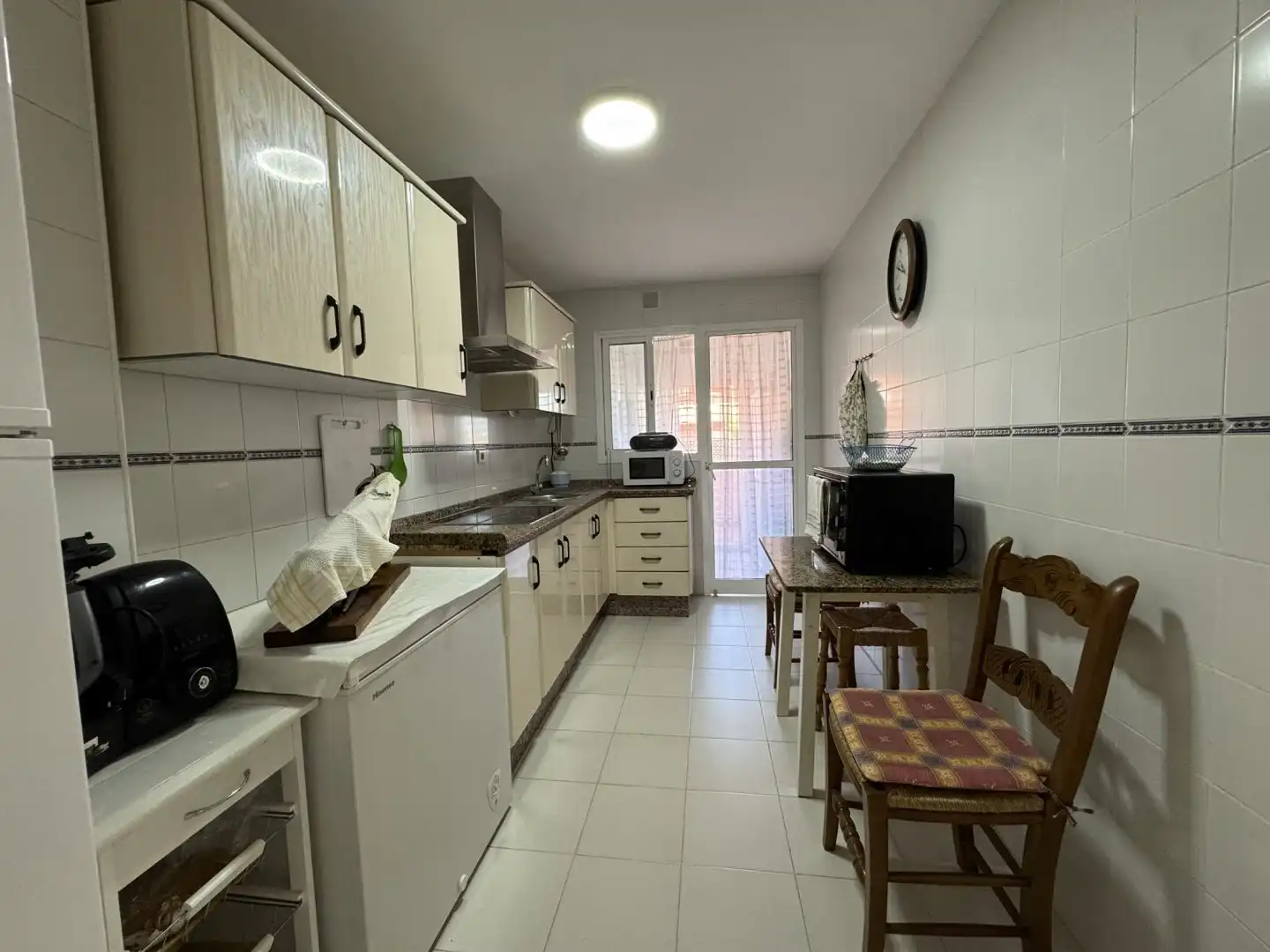 Kitchen of Flat for sale in Chipiona  with Swimming Pool, Furnished and Balcony