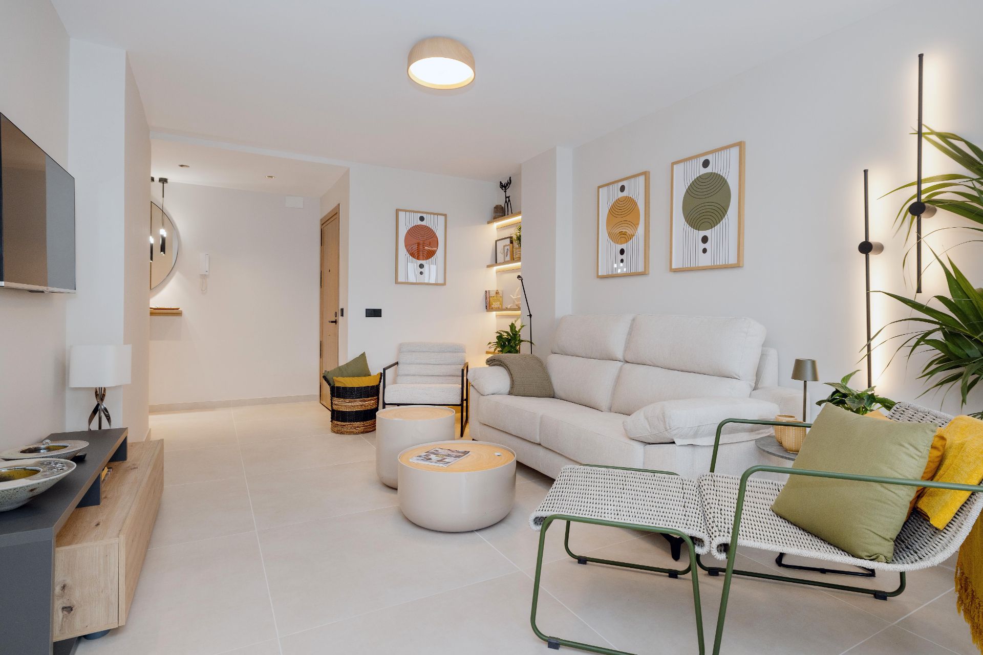 Sala d'estar de Apartament en venda en Marbella amb Aire condicionat, Calefacció i Terrassa