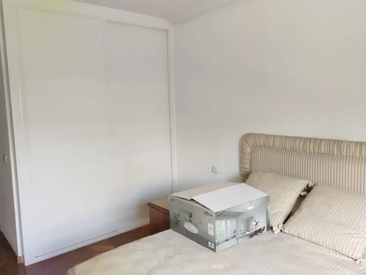 Schlafzimmer von Wohnung zur Miete in  Madrid Capital mit Klimaanlage