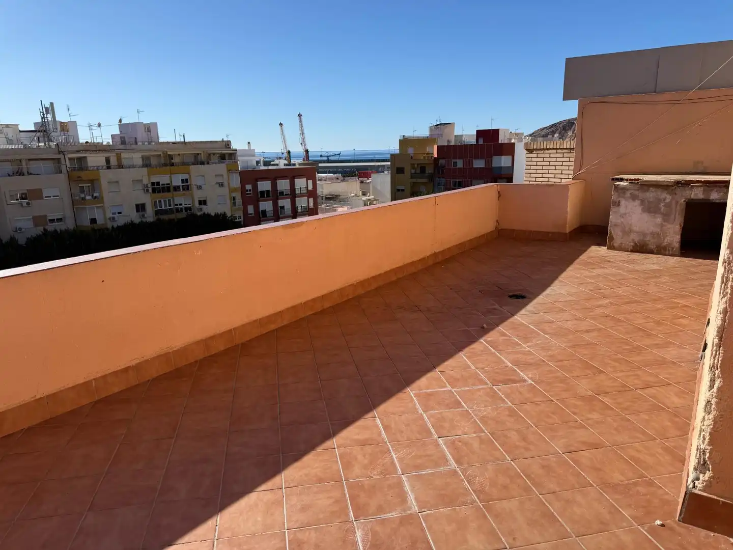 Terrasse von Dachboden zum Verkauf in Almería mit Terrasse