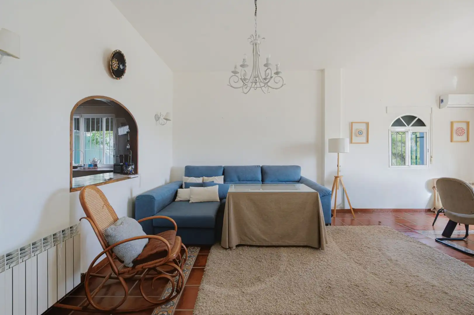 Wohnzimmer von Country house zum Verkauf in Málaga mit Terrasse und Balkon