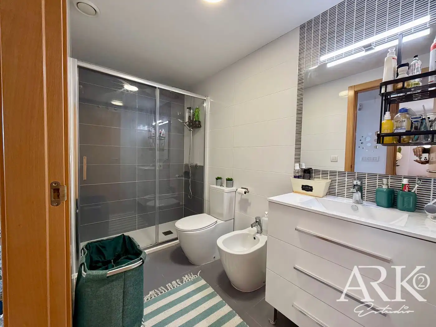 Baño de Apartamento en venta en Piles con Aire acondicionado, Calefacción y Terraza