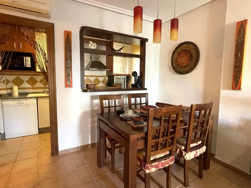Comedor de Apartamento en venta en Vera con Aire acondicionado, Jardín privado y Terraza