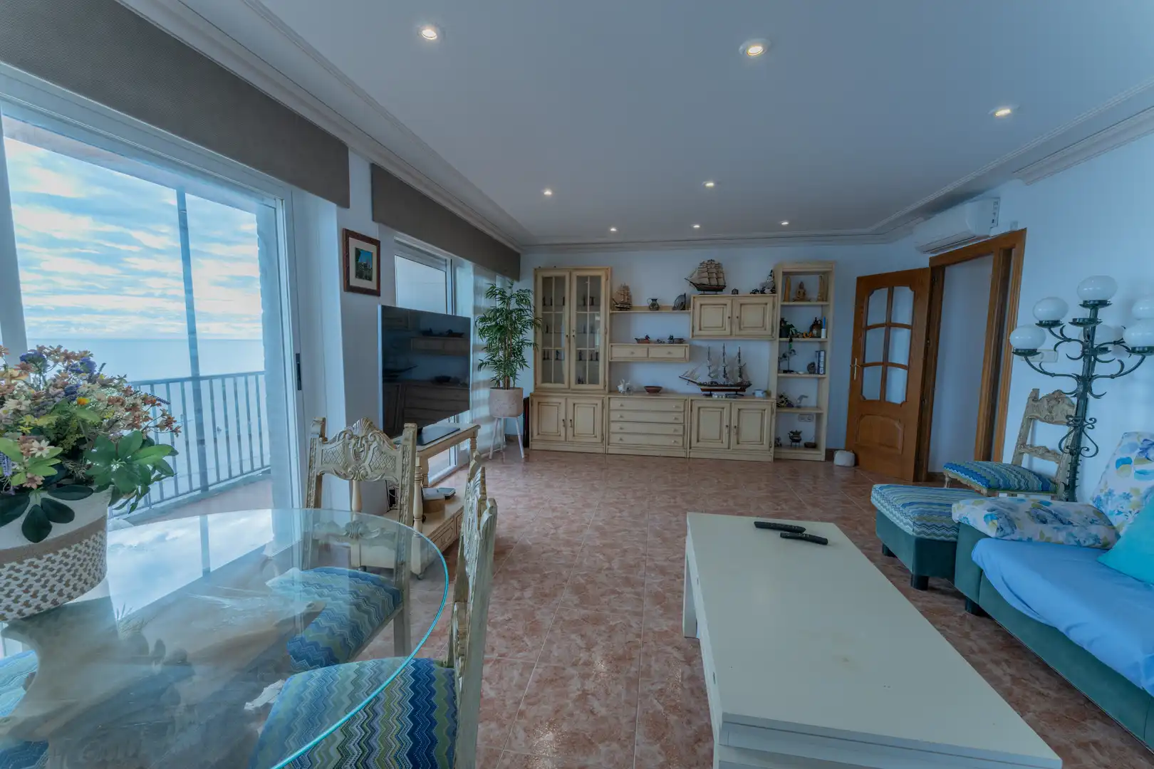 Wohnzimmer von Wohnung zum Verkauf in Elche / Elx mit Heizung, Terrasse und Möbliert