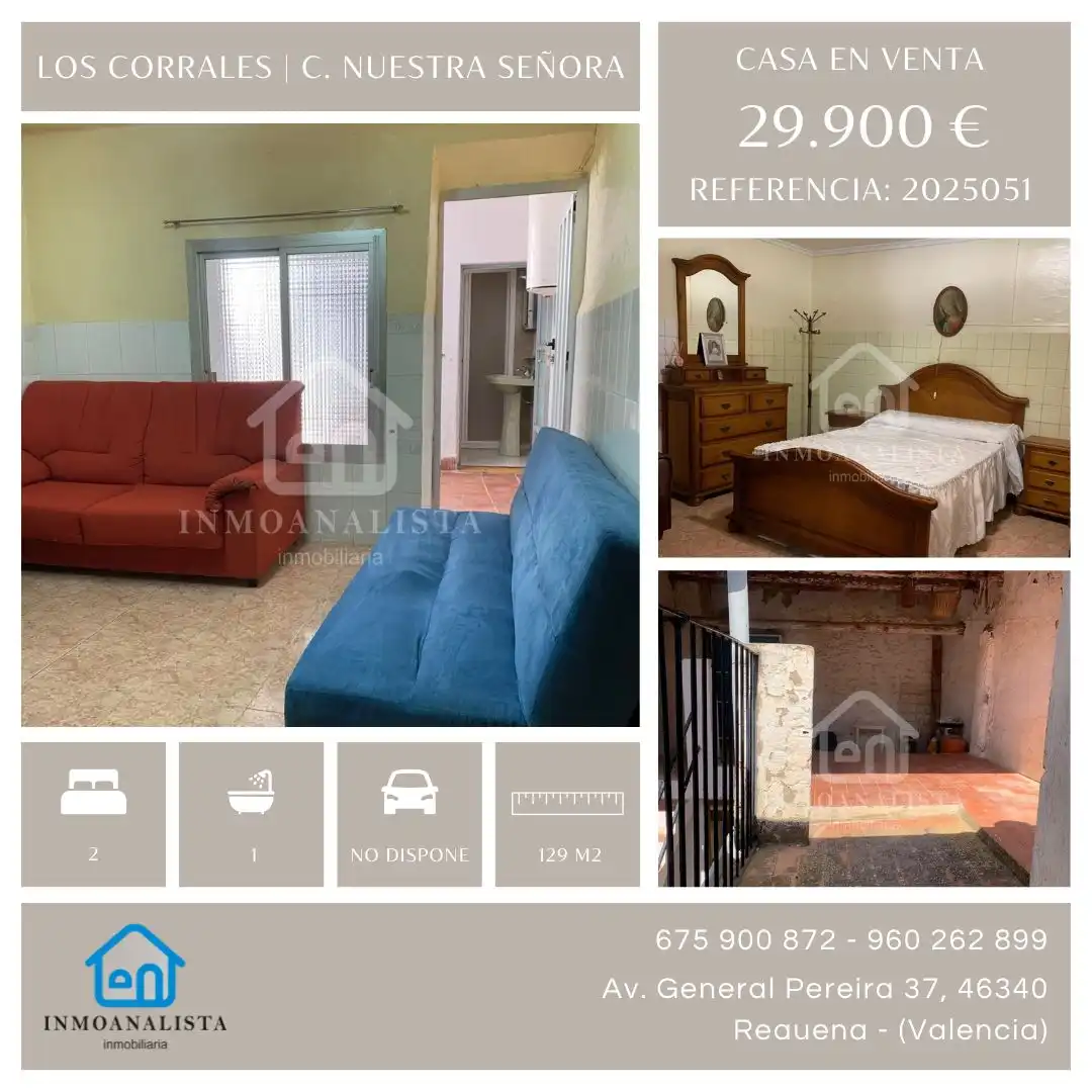 Exterior view of Houses for sale in Utiel  with Heating, Terrace and Storage room