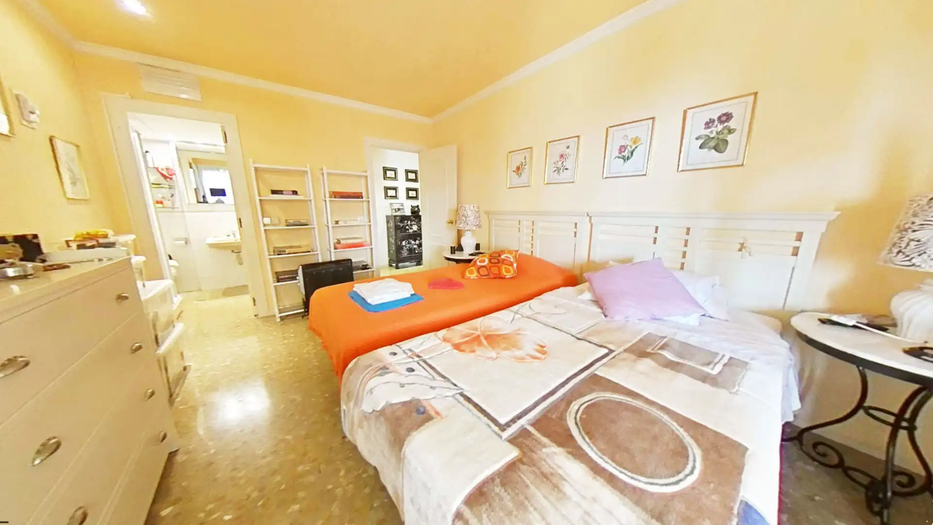 Bedroom of Flat for sale in Torremolinos  with Air Conditioner, Terrace and Furnished