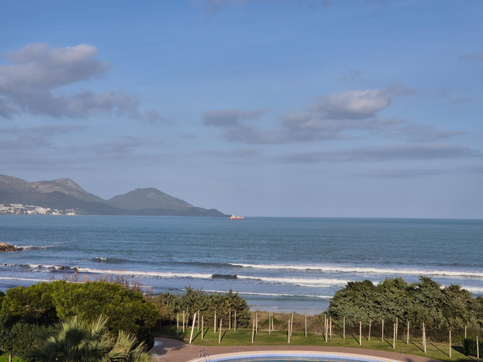 Exterior view of Attic to rent in Muro  with Air Conditioner, Terrace and Furnished