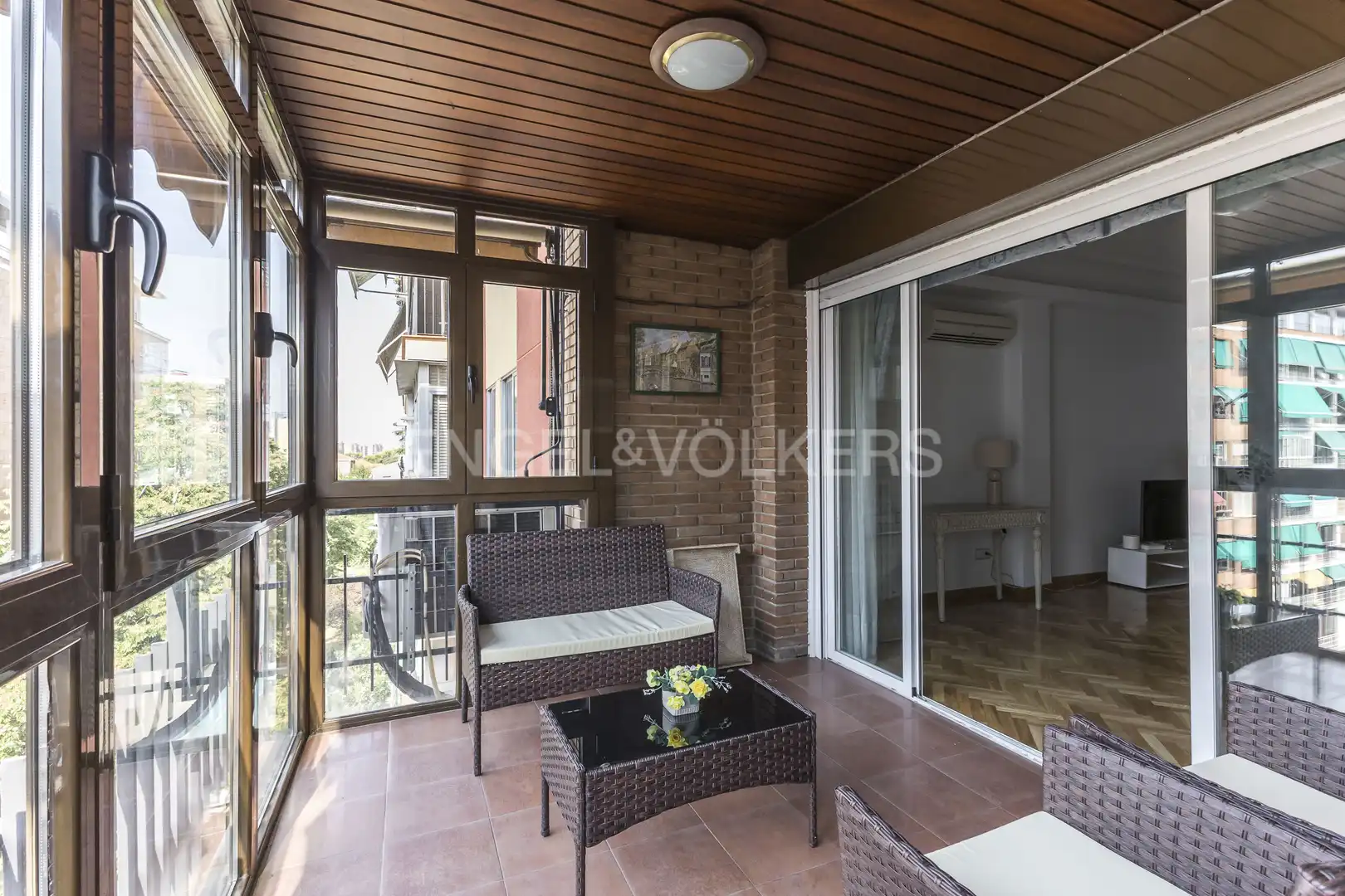 Terrassa de Pis de lloguer en Madrid amb Calefacció, Parquet i Terrassa