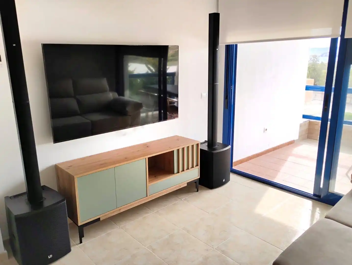 Wohnzimmer von Wohnung zur Miete in Cartagena mit Klimaanlage, Heizung und Möbliert
