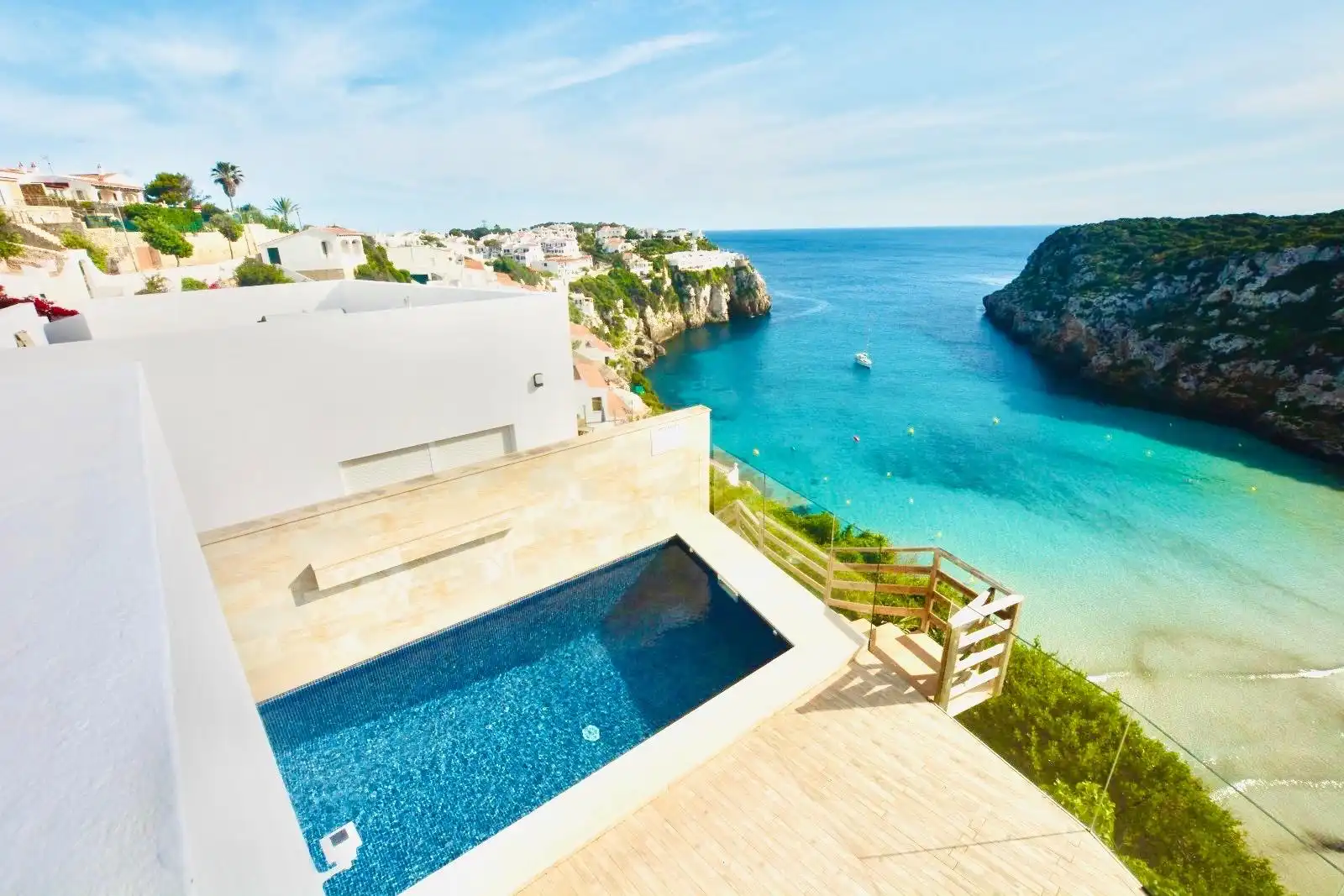 Piscina de Casa adosada en venta en Alaior con Aire acondicionado, Calefacción y Jardín privado