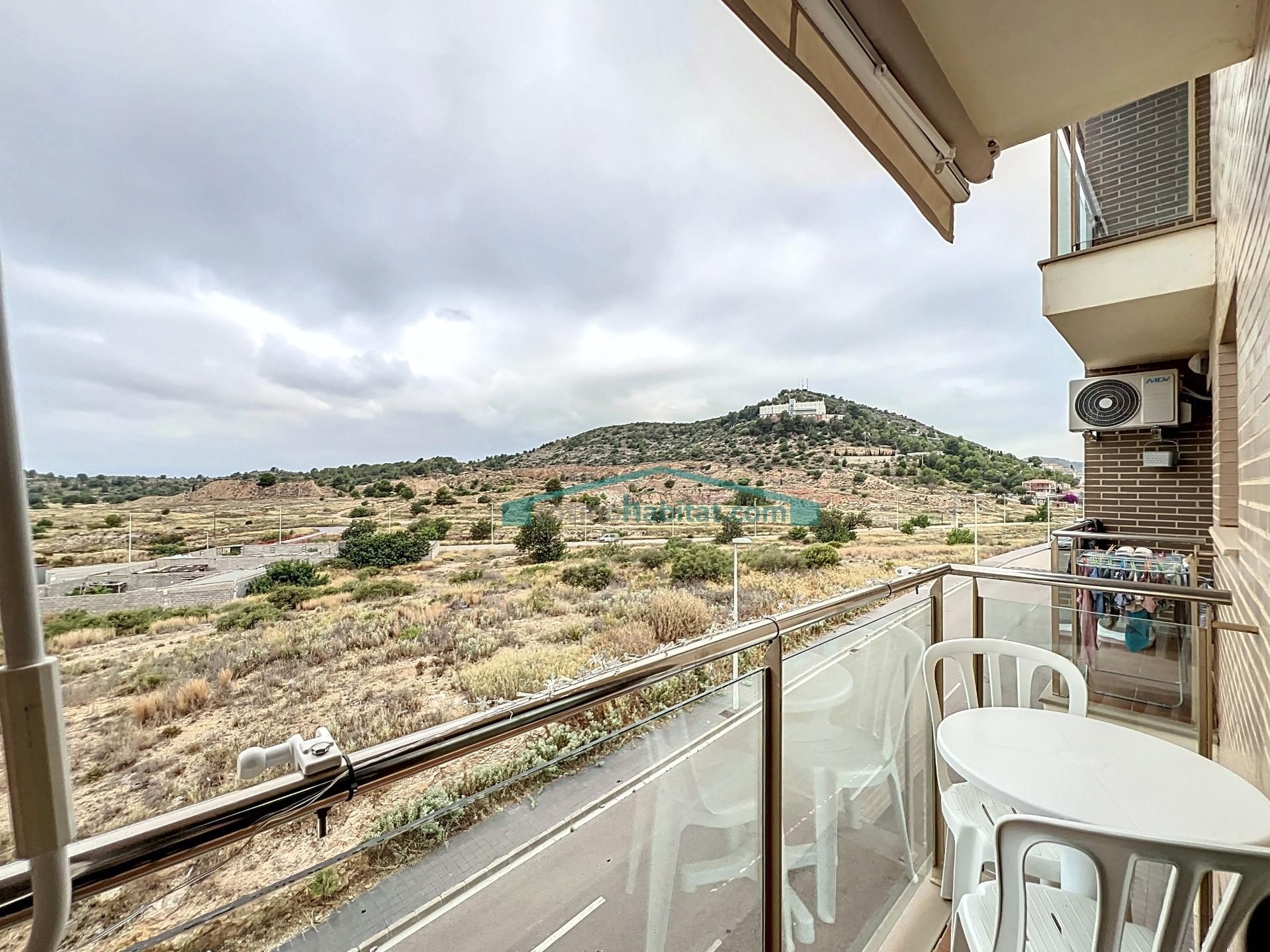 Terrassa de Pis de lloguer en Benaguasil amb Aire condicionat, Balcó i Alarma