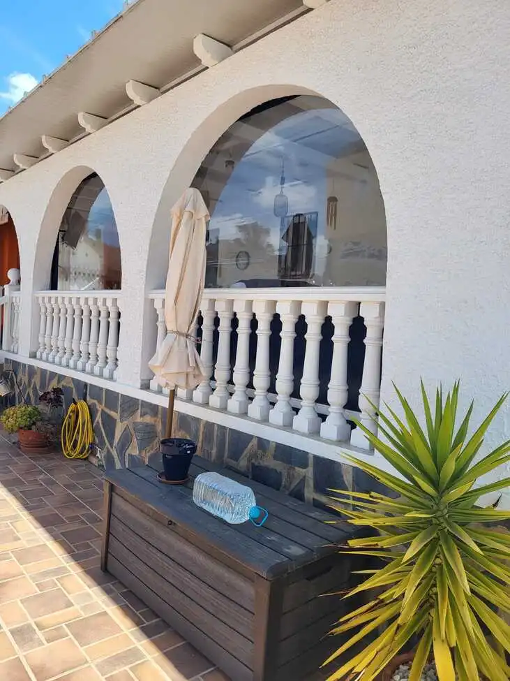 Terraza de Casa o chalet en venta en Mazarrón con Piscina
