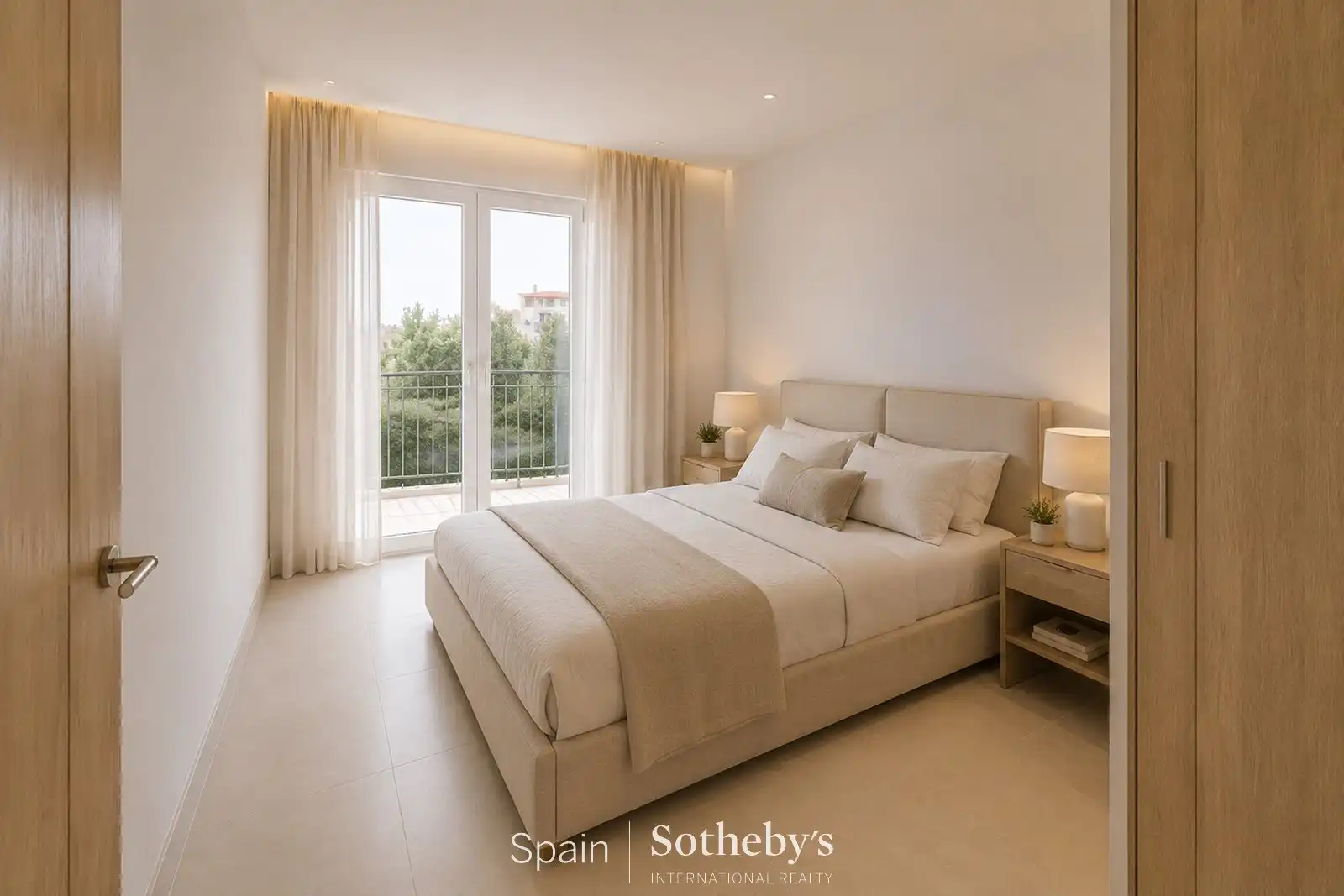 Dormitori de Apartament en venda en Madrid amb Aire condicionat i Terrassa