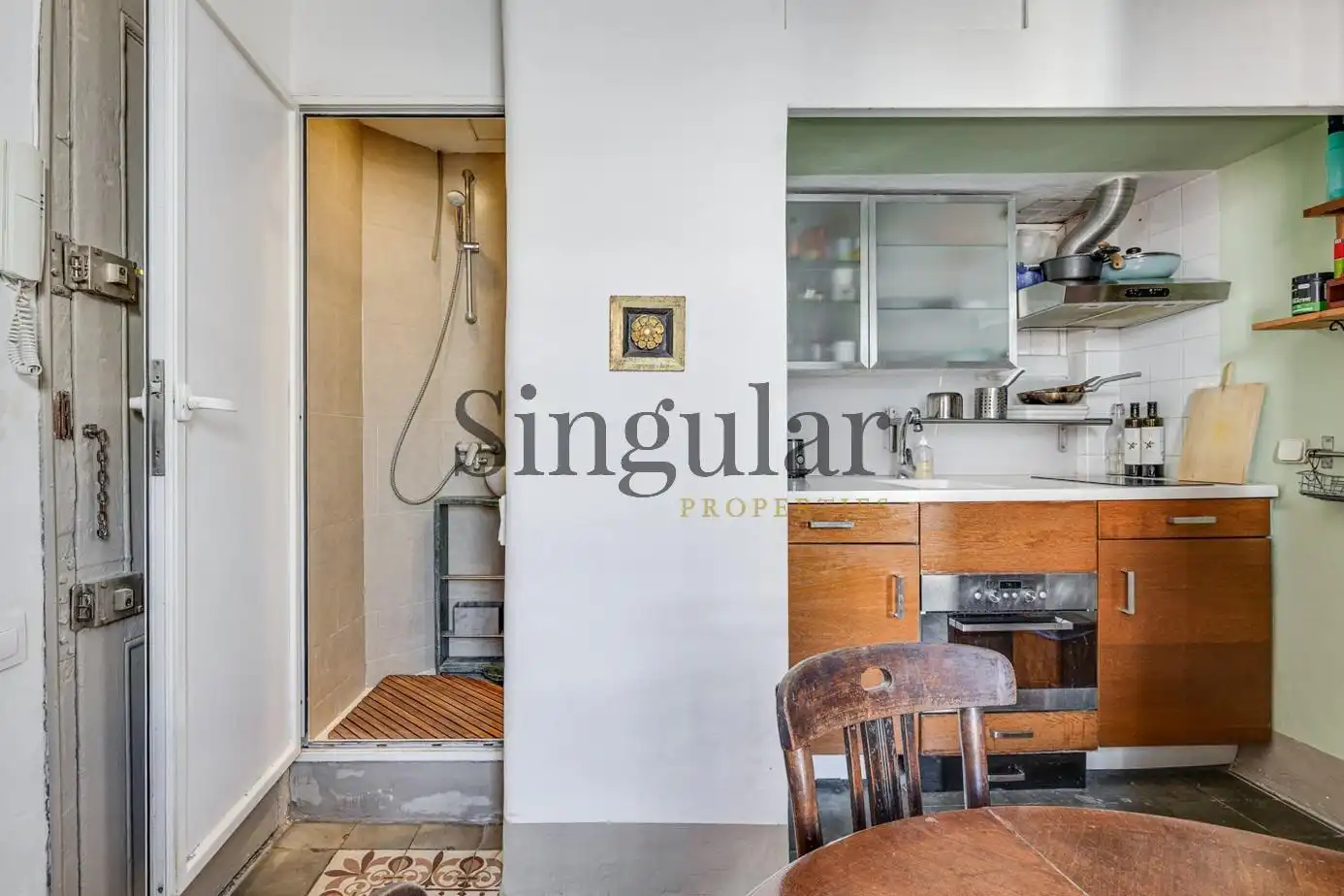 Cocina de Piso en venta en Barcelona con Aire acondicionado, Calefacción y Balcón