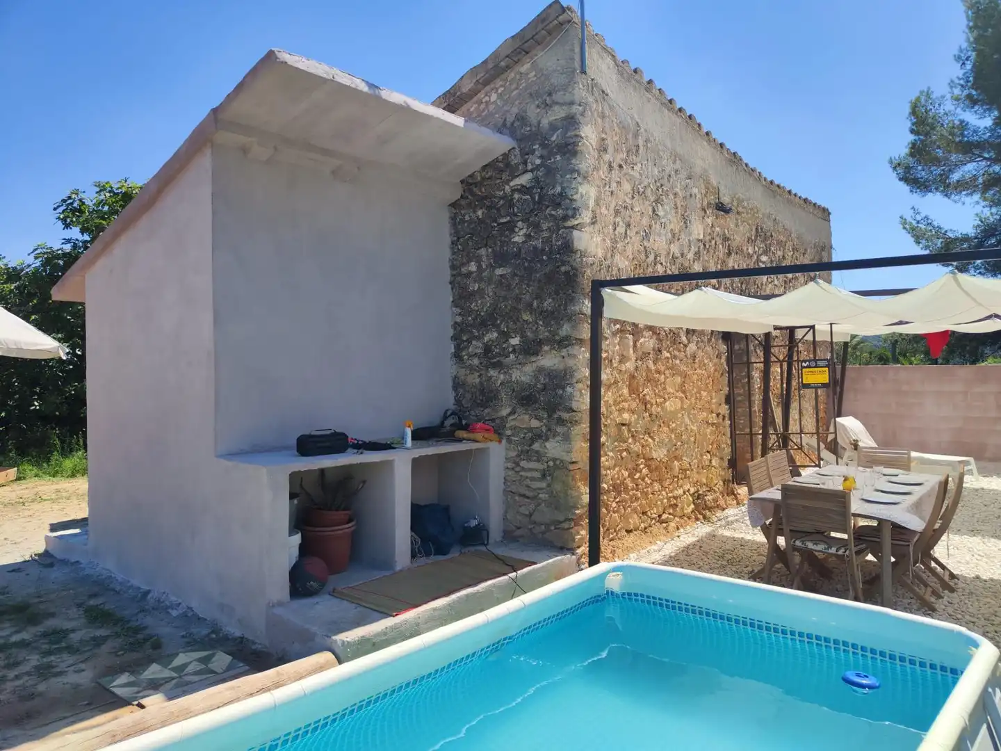 Swimming pool of Country homes for sale in Castellet i la Gornal  with Private garden