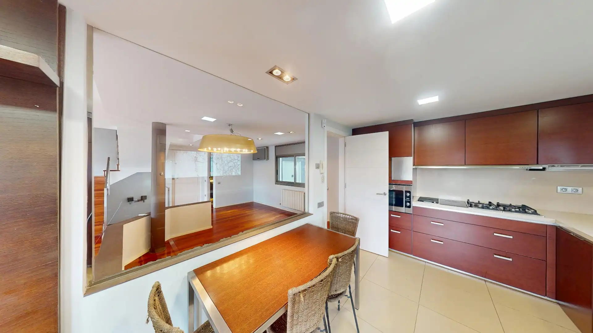 Cocina de Casa o chalet en venta en Sant Andreu de Llavaneres con Aire acondicionado, Calefacción y Jardín privado