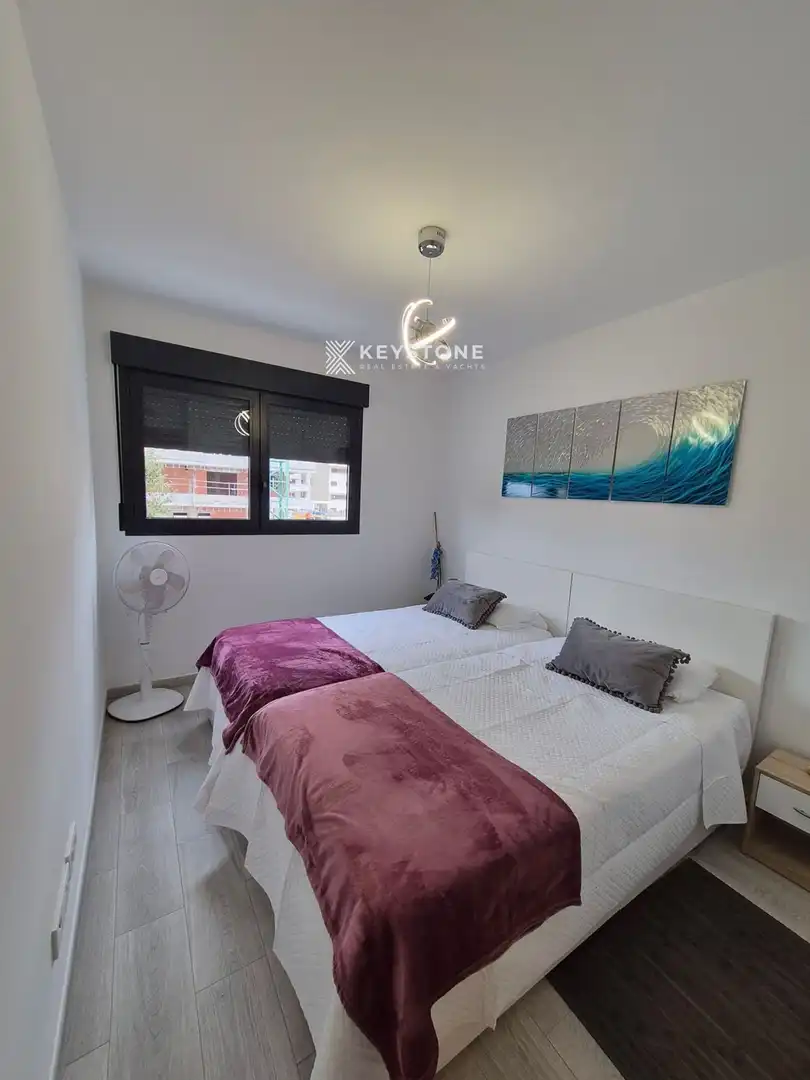 Schlafzimmer von Wohnung zur Miete in Alicante / Alacant mit Klimaanlage, Heizung und Terrasse