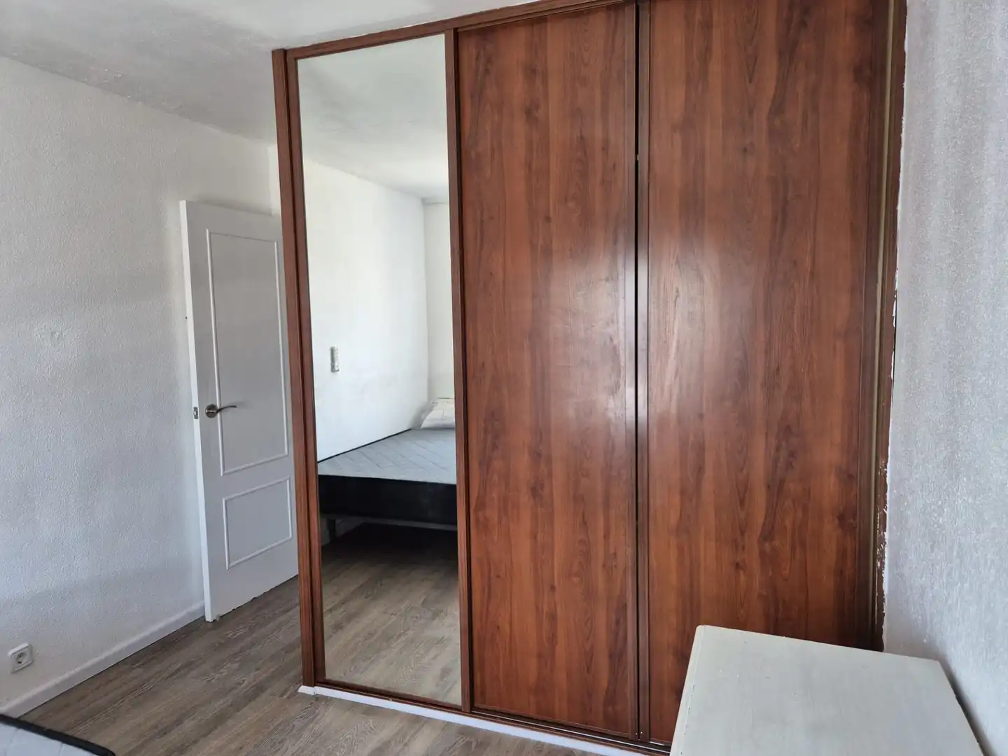 Schlafzimmer von Wohnung zur Miete in Valencia mit Klimaanlage, Möbliert und Ofen