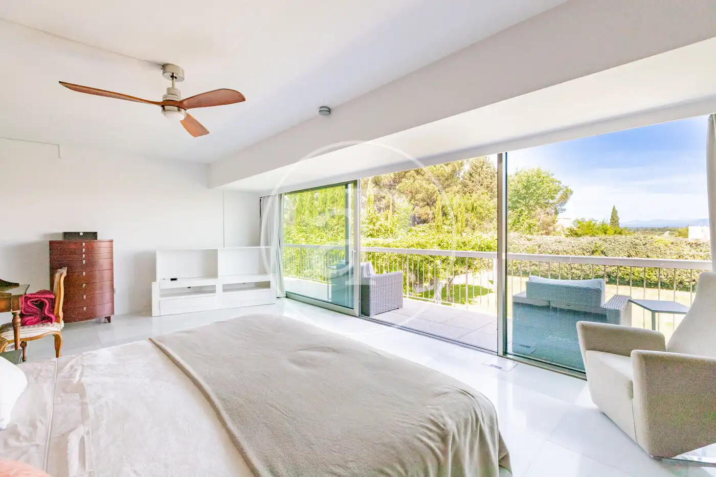 Bedroom of Houses for sale in Madrid  with Air Conditioner, Heating and Private garden