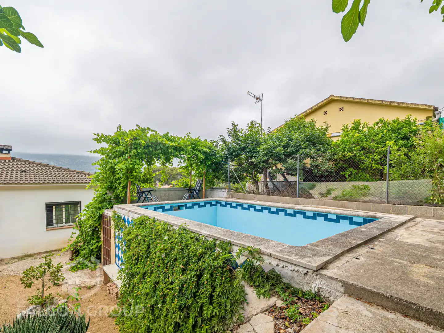 Piscina de Casa o chalet en venta en Canyelles con Jardín privado, Terraza y Piscina