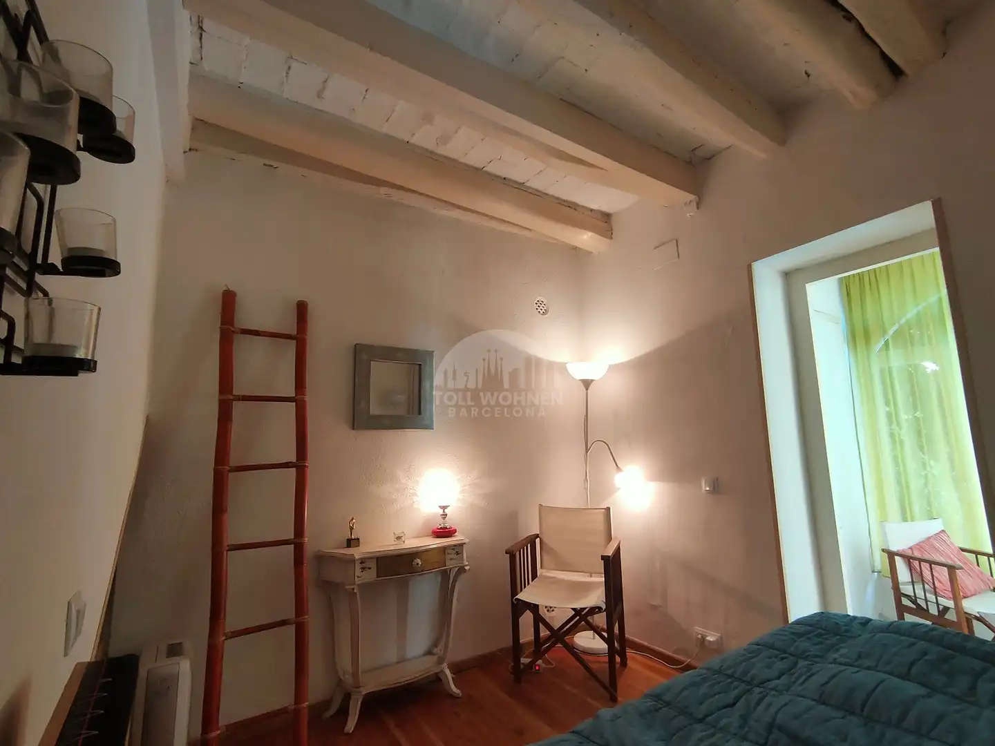 Schlafzimmer von Einfamilien-Reihenhaus zum Verkauf in Gelida mit Klimaanlage, Heizung und Terrasse