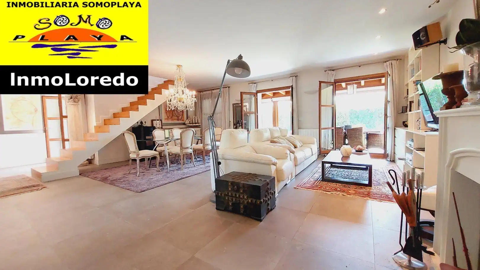 Sala d'estar de Casa o xalet en venda en Ribamontán al Mar amb Calefacció, Jardí privat i Terrassa
